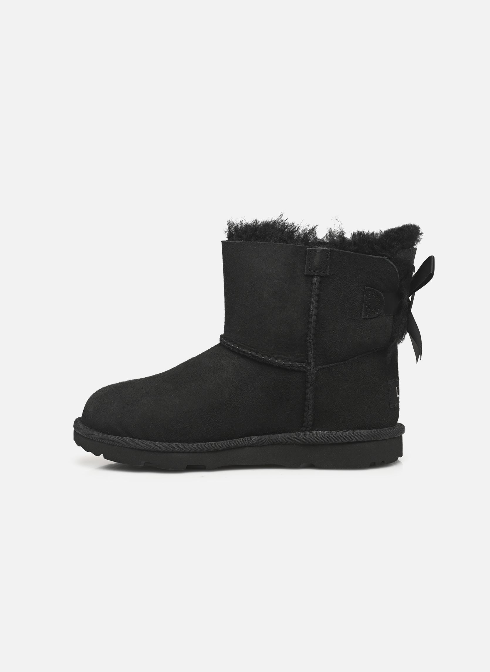 Laarzen K Mini Bailey Bow II meisjes zwart UGG Laarzen K Mini Bailey Bow II meisjes zwart BLACK