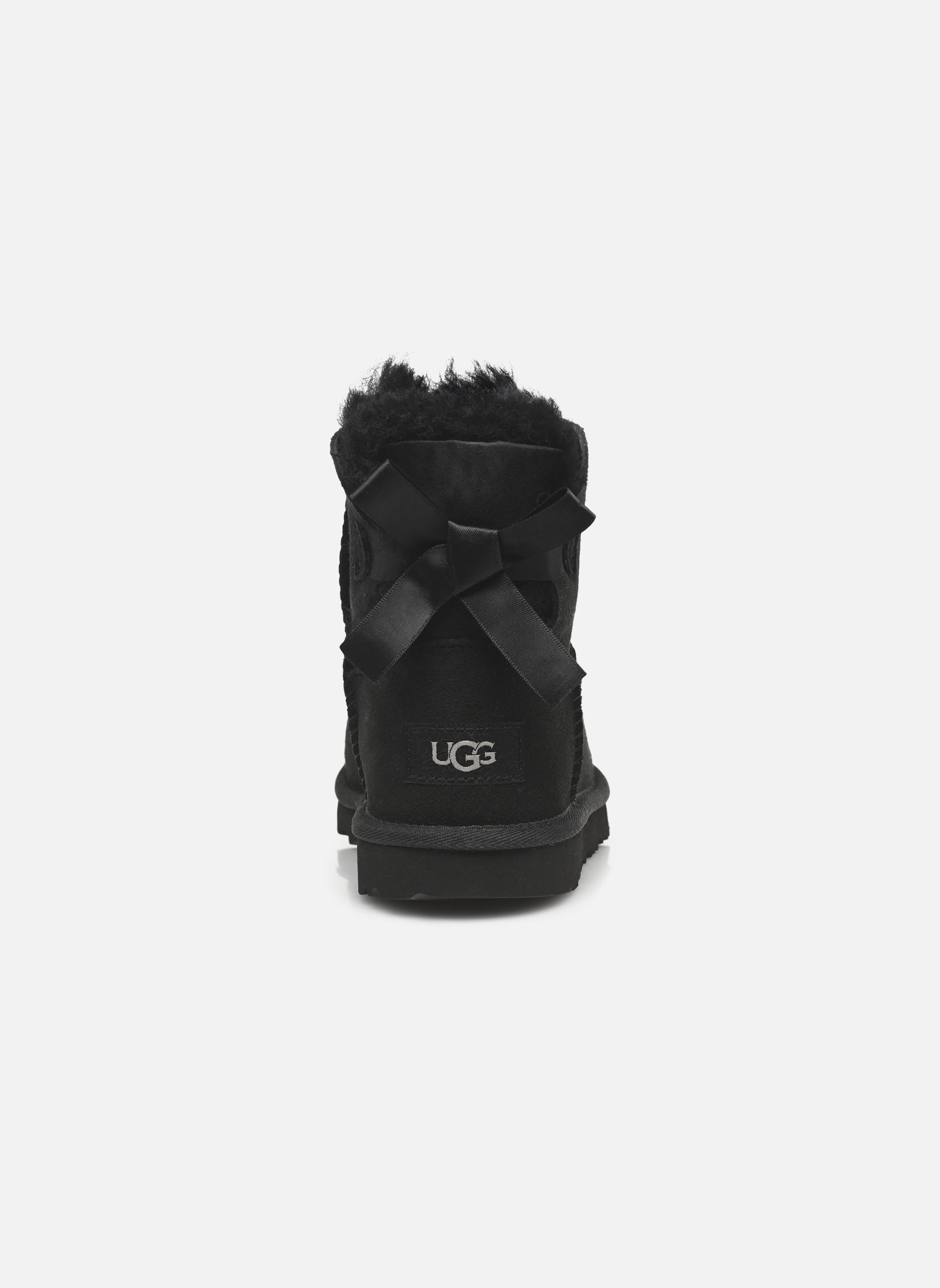 Laarzen K Mini Bailey Bow II meisjes zwart UGG Laarzen K Mini Bailey Bow II meisjes zwart BLACK