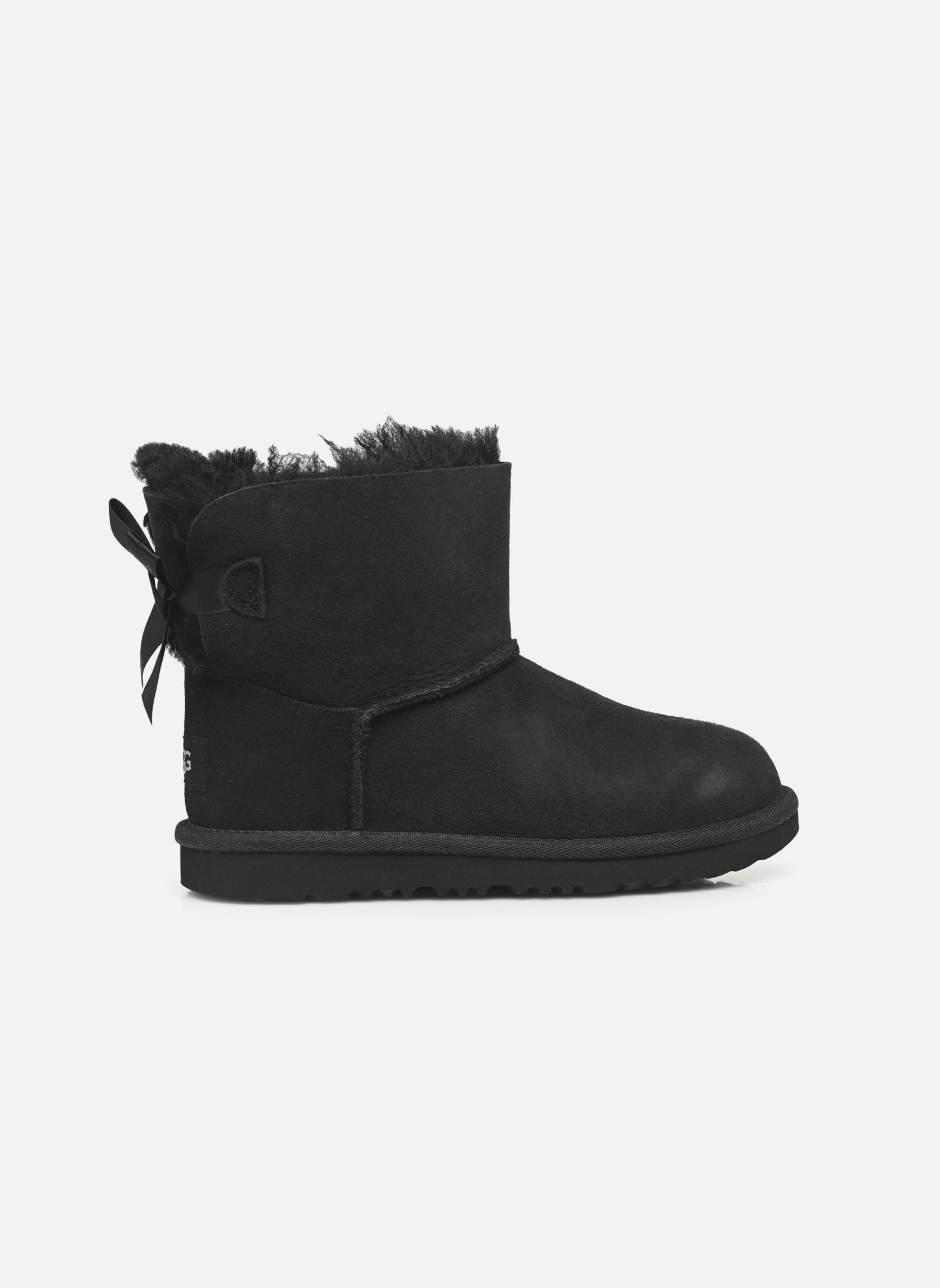 Laarzen K Mini Bailey Bow II meisjes zwart UGG Laarzen K Mini Bailey Bow II meisjes zwart BLACK