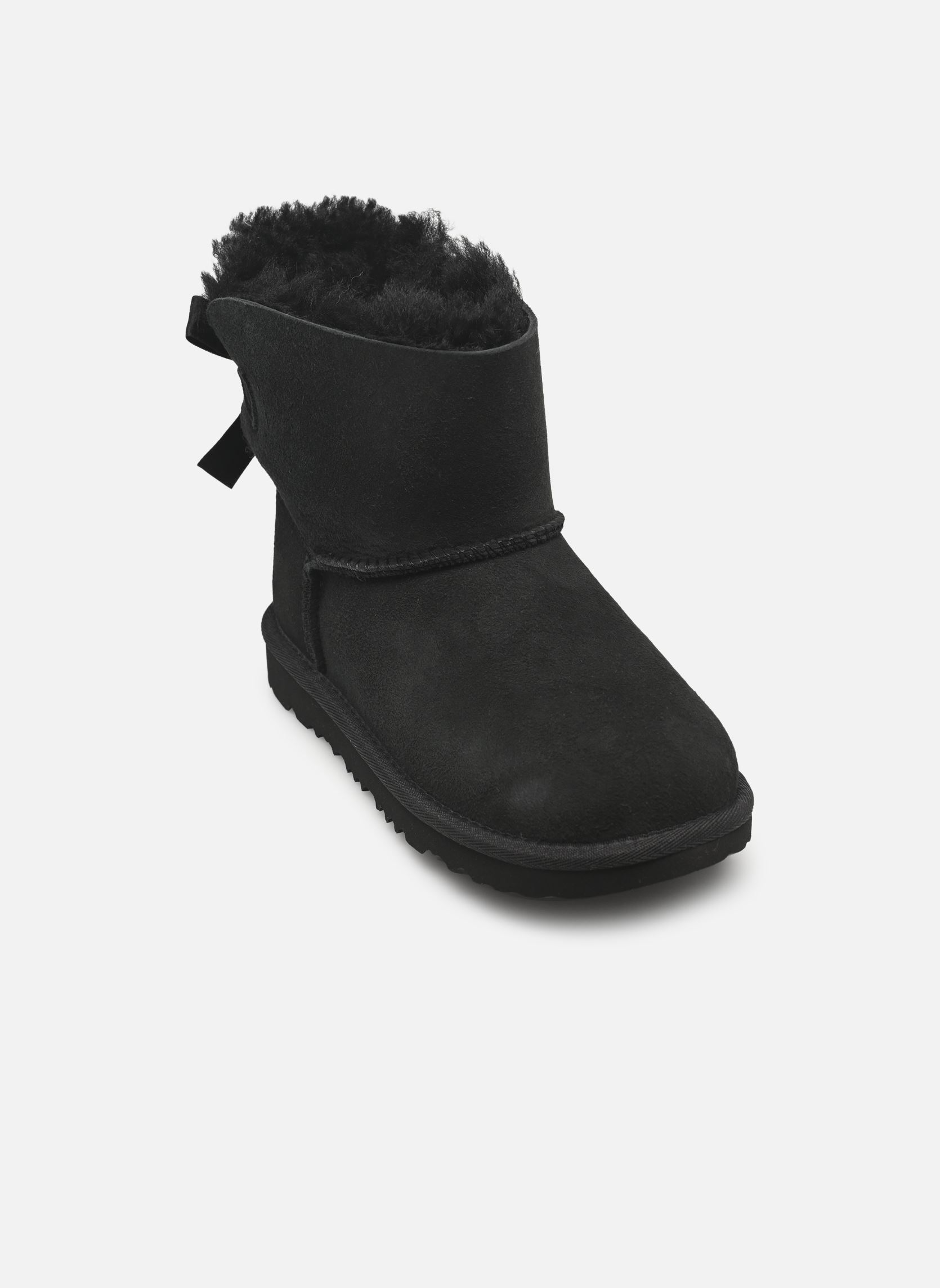 Laarzen K Mini Bailey Bow II meisjes zwart UGG Laarzen K Mini Bailey Bow II meisjes zwart BLACK