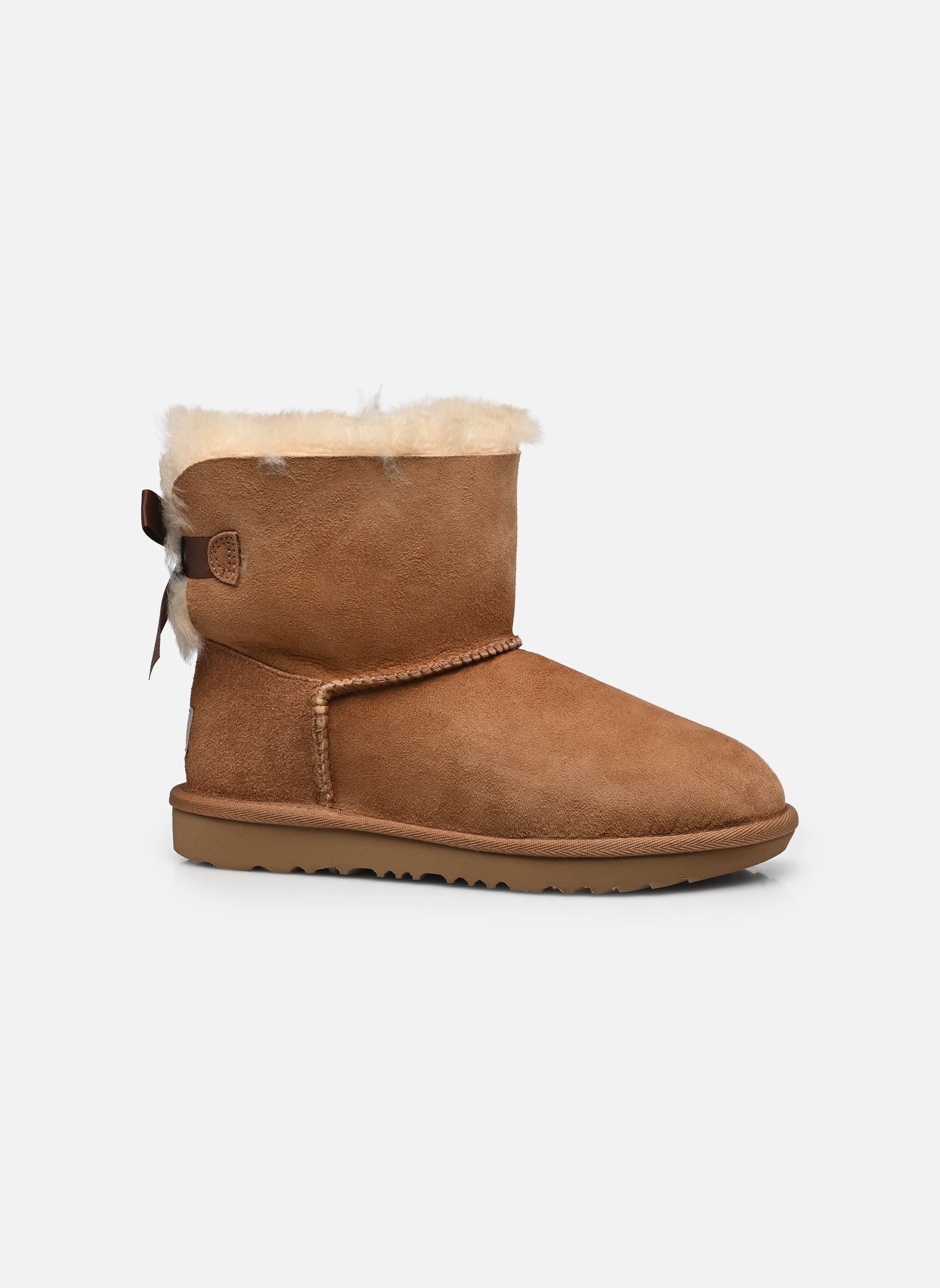 Bottes K Mini Bailey Bow II fille marron UGG Bottes K Mini Bailey Bow II fille marron CHESTNUT