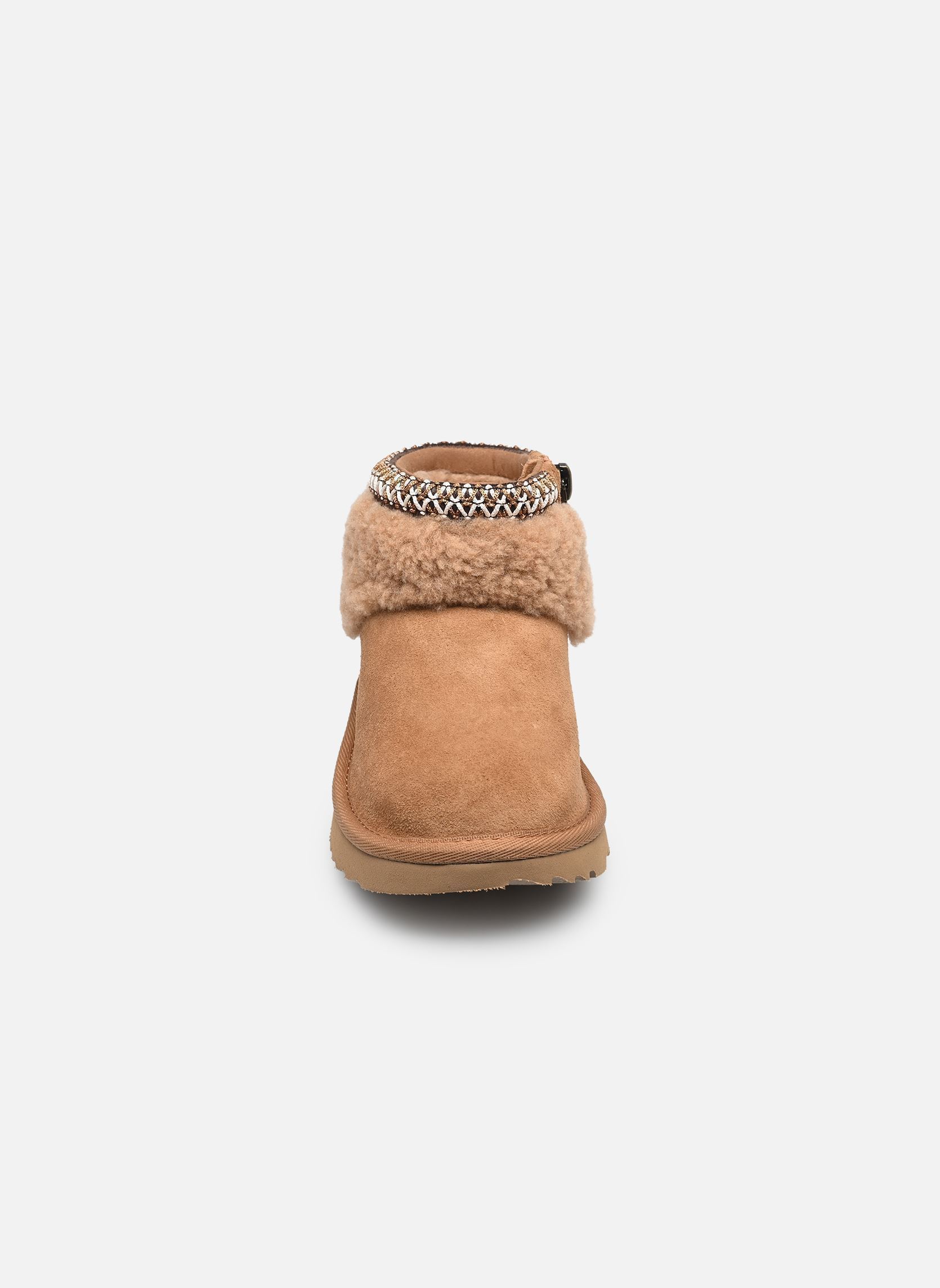 Laarzen T Classic Ultra Mini Maxi Curly meisjes bruin UGG Laarzen T Classic Ultra Mini Maxi Curly meisjes bruin CHESTNUT
