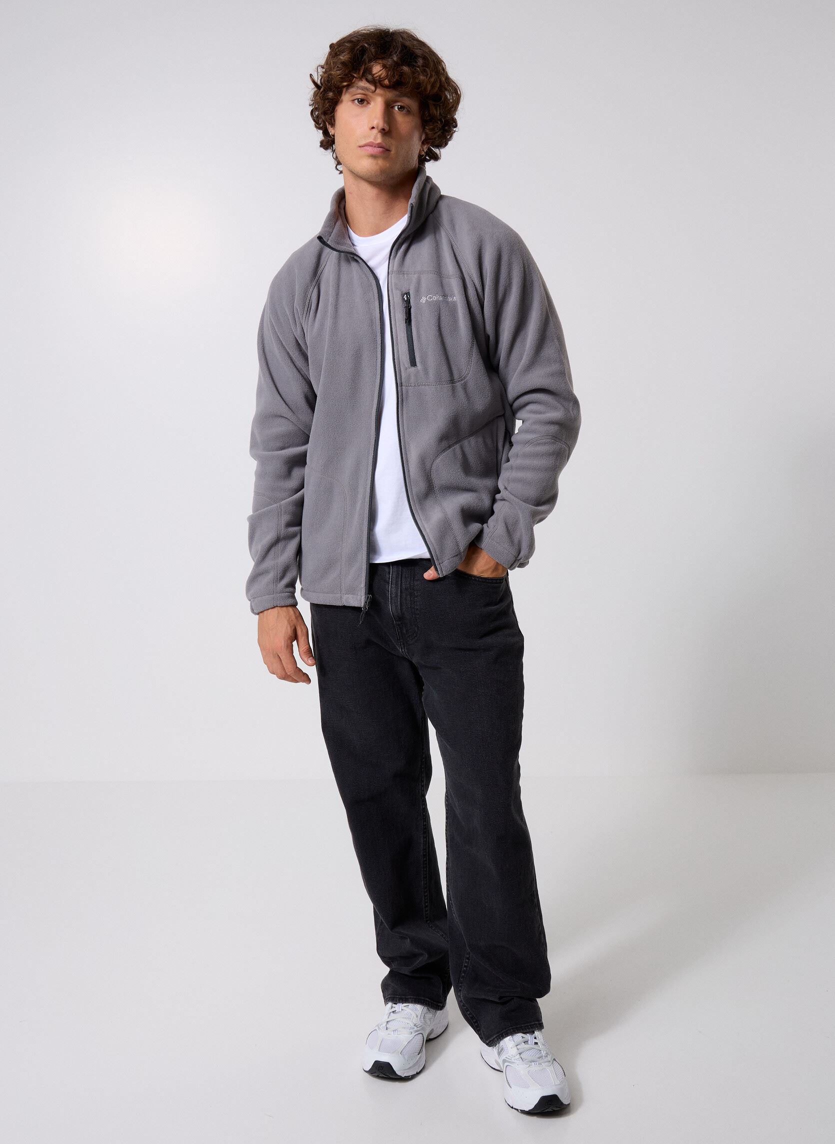 Pulls polaires Fast Trek II Full Zip Fleece homme gris Columbia Pulls polaires Fast Trek II Full Zip Fleece homme gris CITY GREY