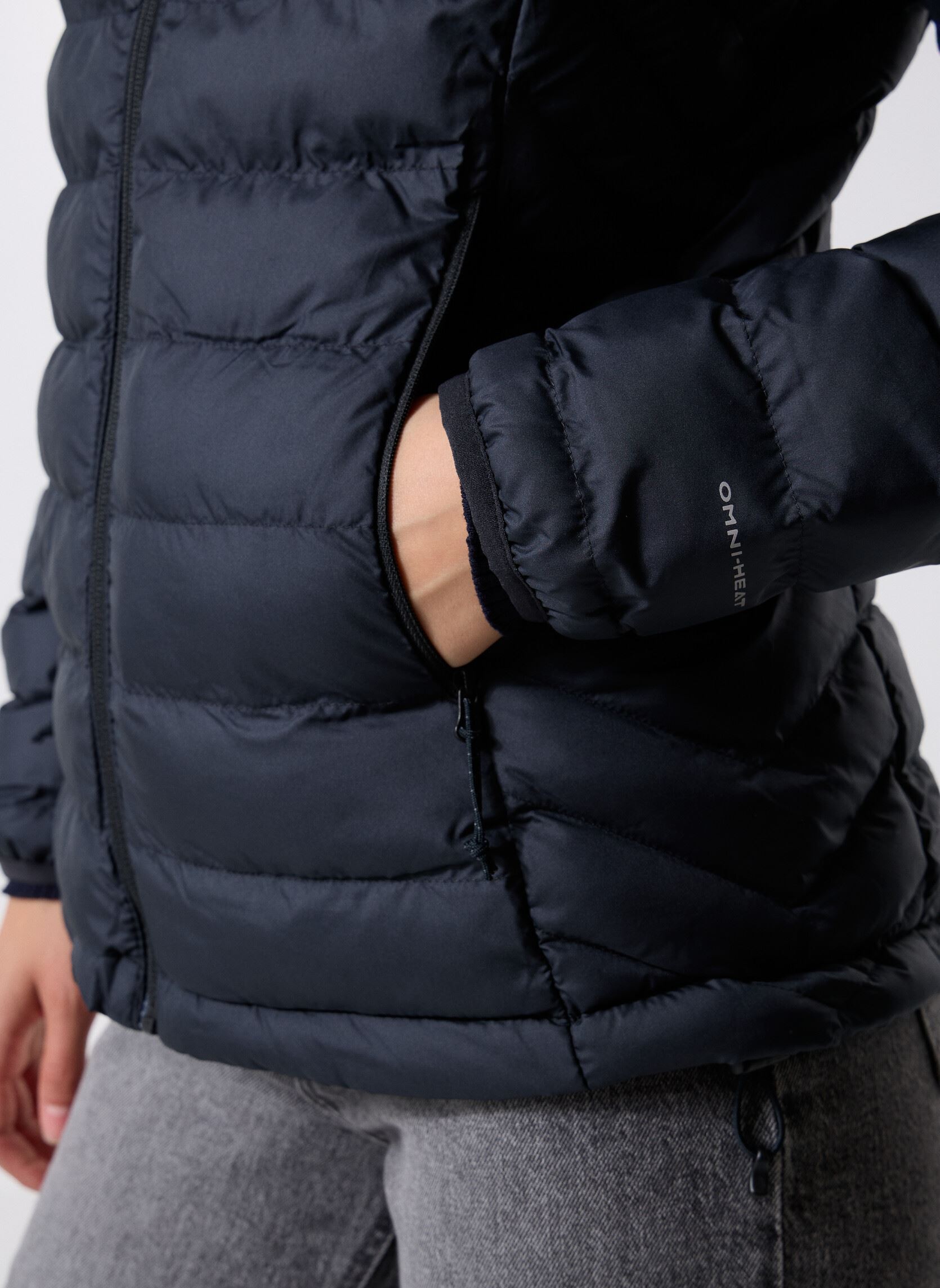 Piumini Powder Lite II Hooded Jacket donna nero Columbia Piumini Powder Lite II Hooded Jacket donna nero BLACK