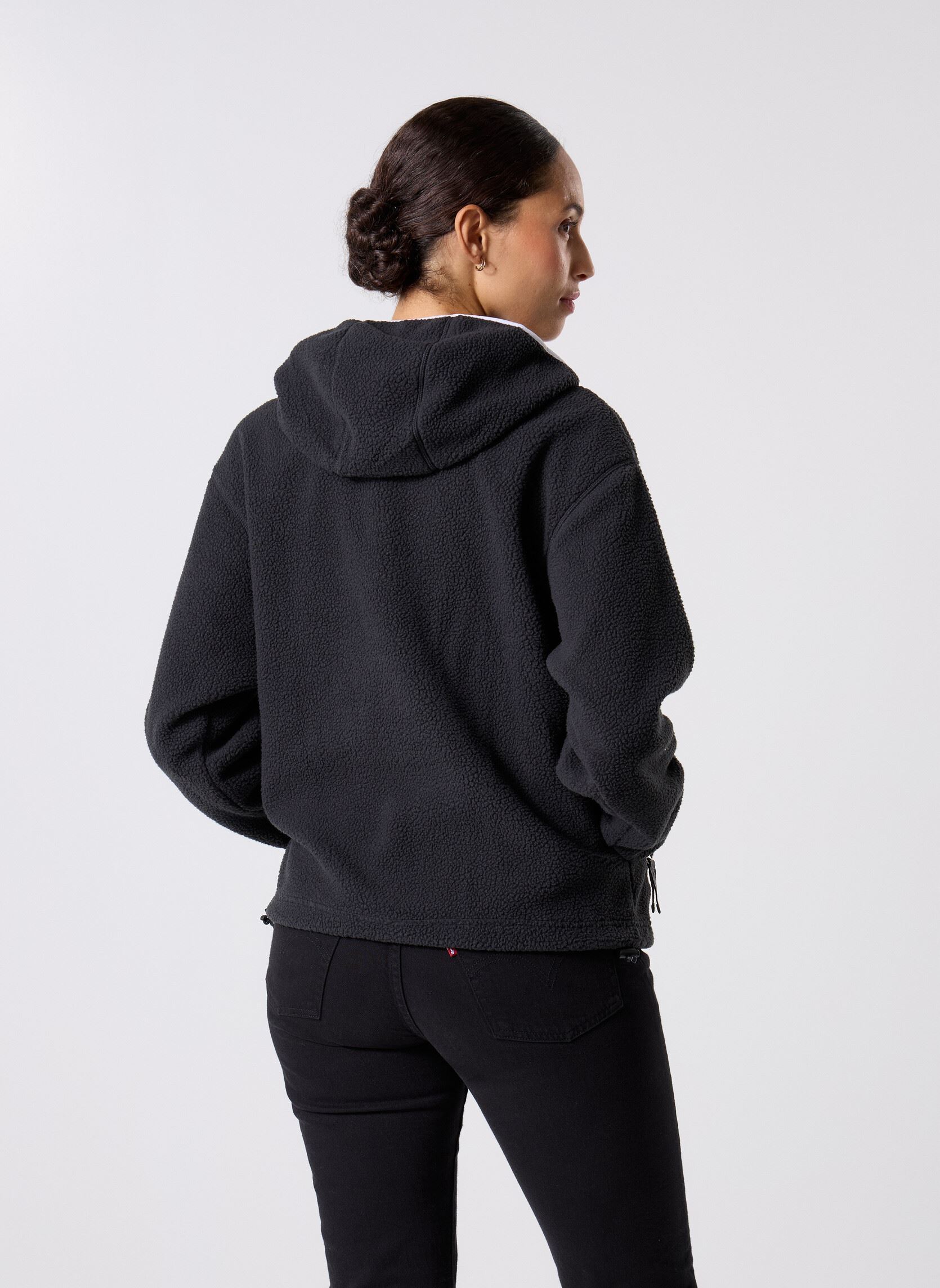 Fleece-Pullover Helvetia II Hoodie damen schwarz Columbia Fleece-Pullover Helvetia II Hoodie damen schwarz BLACK