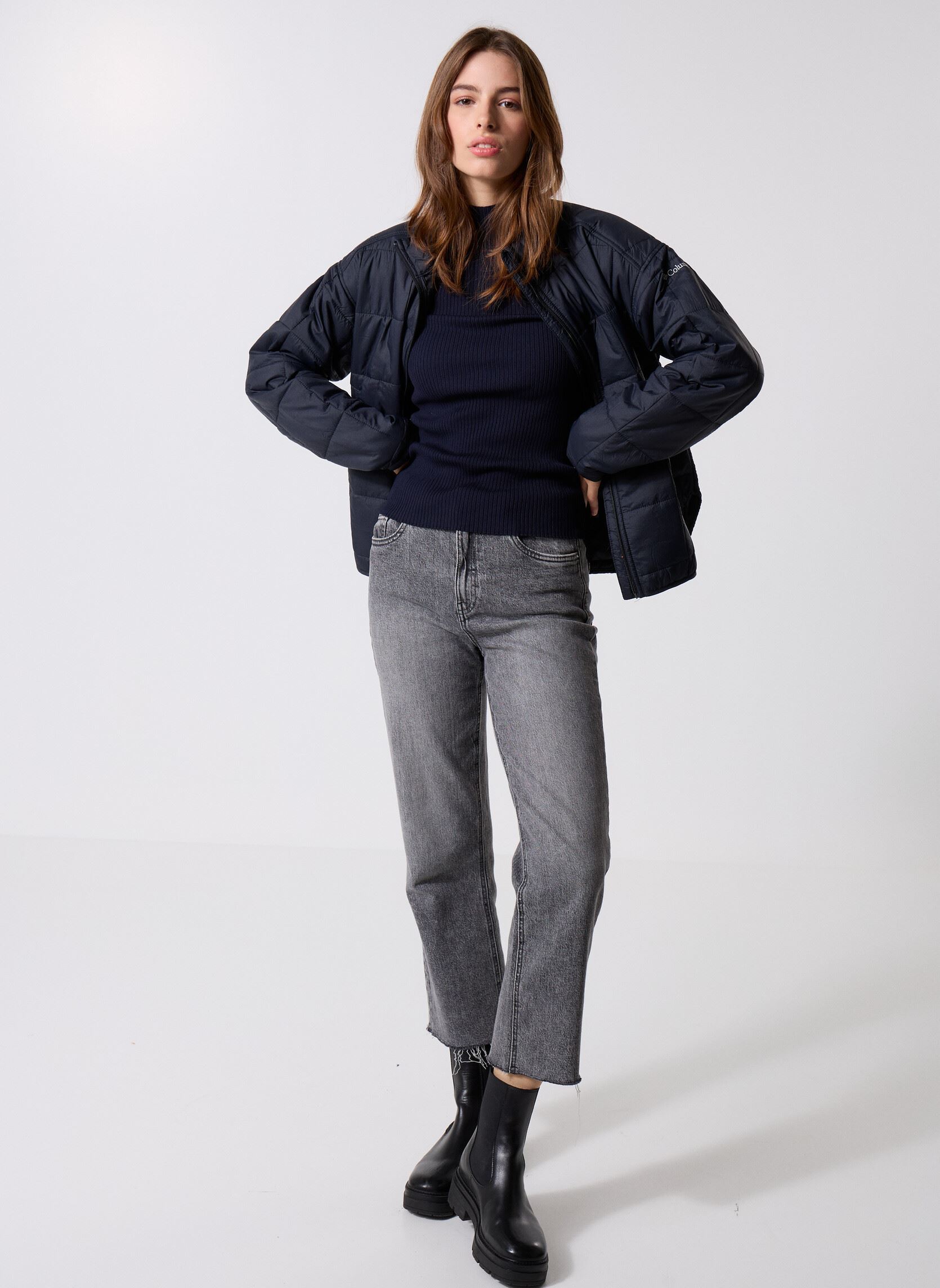 Gewatteerde jassen Sienna Hill Quilted Jacket dames zwart Columbia Gewatteerde jassen Sienna Hill Quilted Jacket dames zwart BLACK