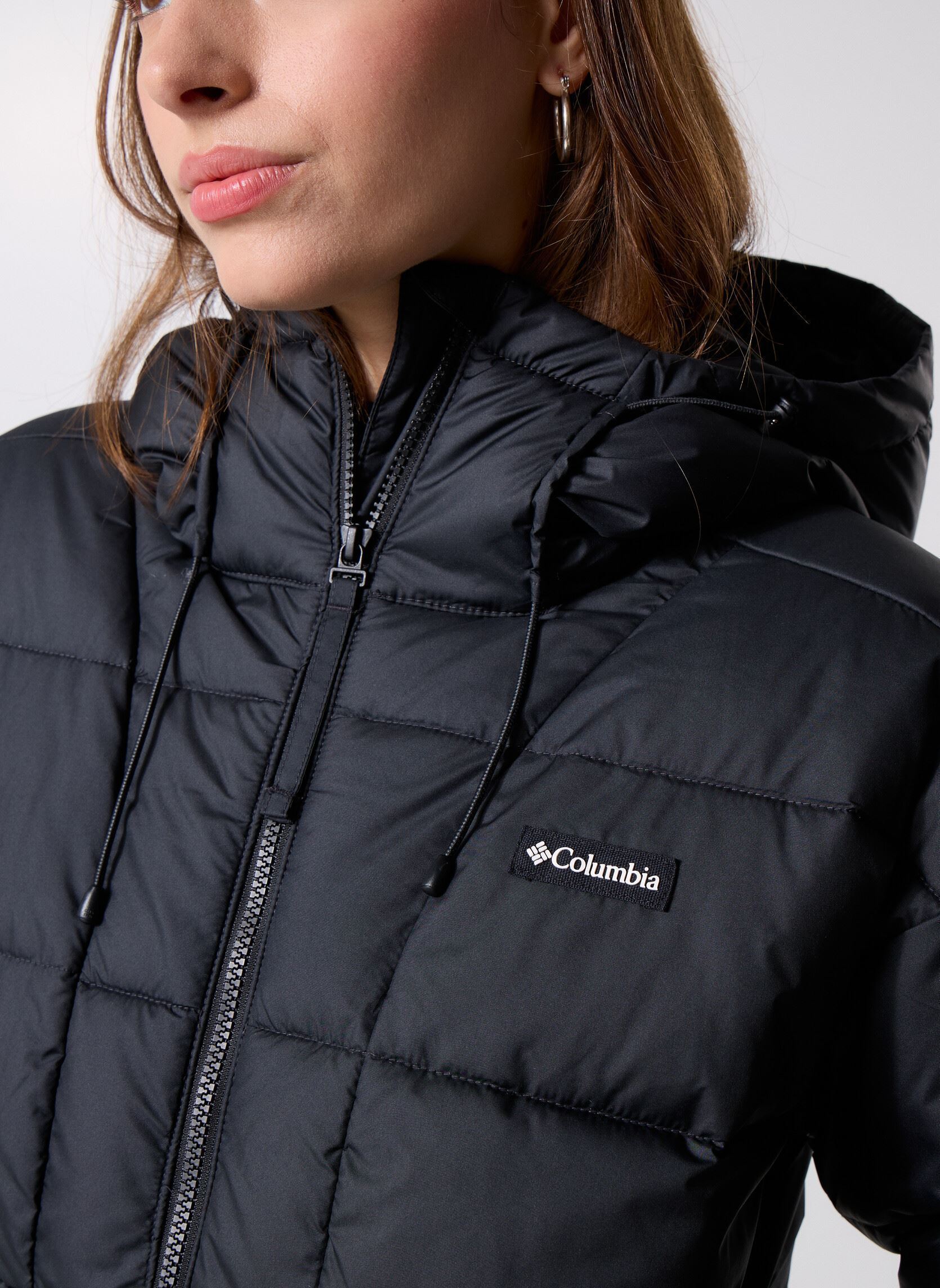 Gewatteerde jassen Pike Lake III Hooded Jacket dames zwart Columbia Gewatteerde jassen Pike Lake III Hooded Jacket dames zwart BLACK