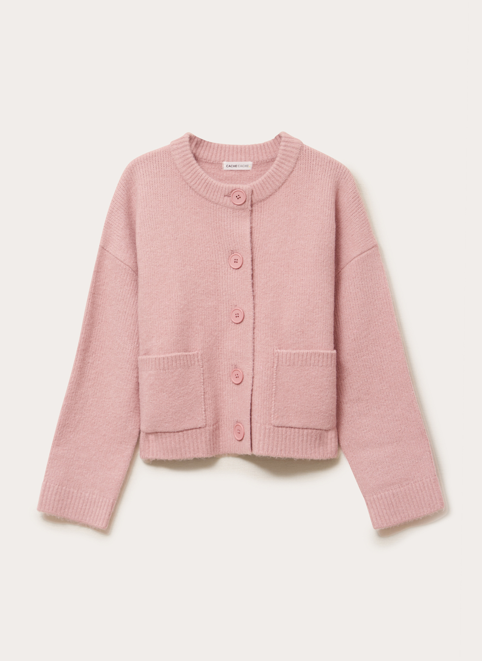 Gilets GILBOUTPOCHE femme rose Cache Cache Gilets GILBOUTPOCHE femme rose Rose pastel