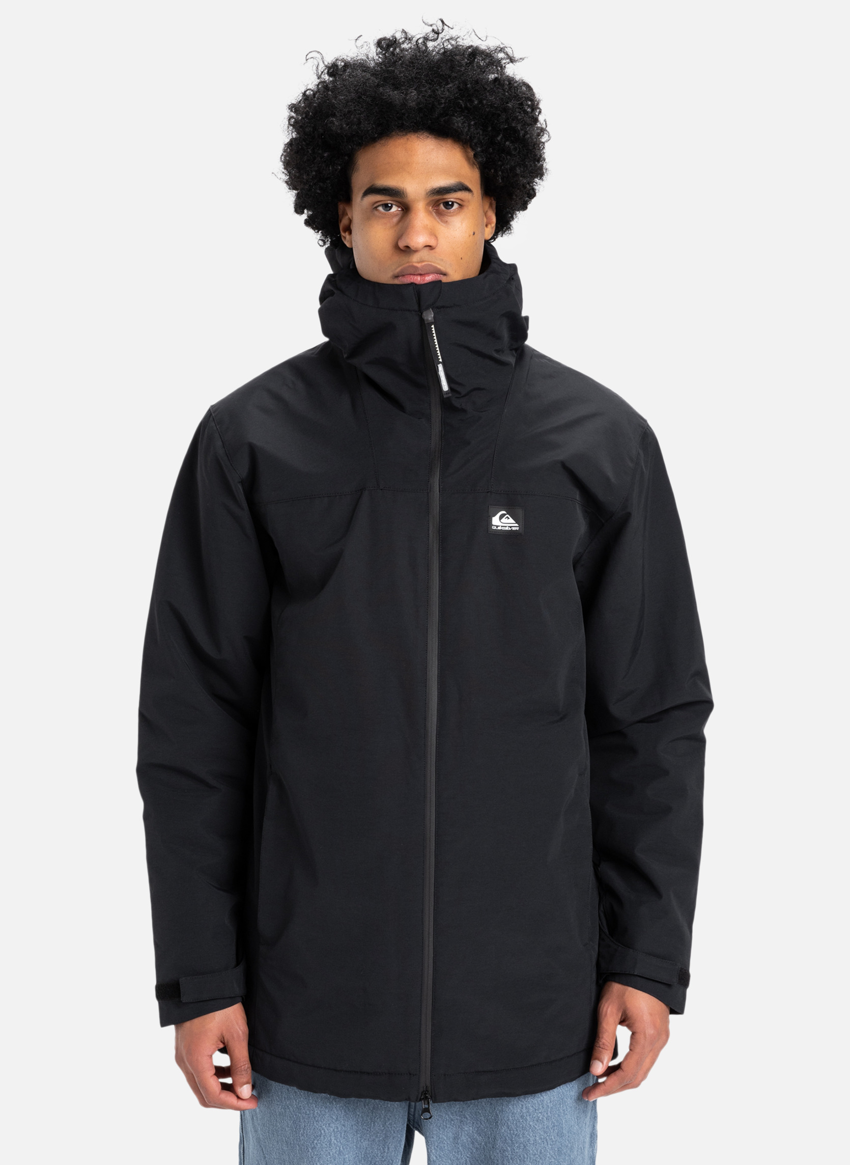 Blousons Overcast 3K Parka homme noir Quiksilver Blousons Overcast 3K Parka homme noir Noir