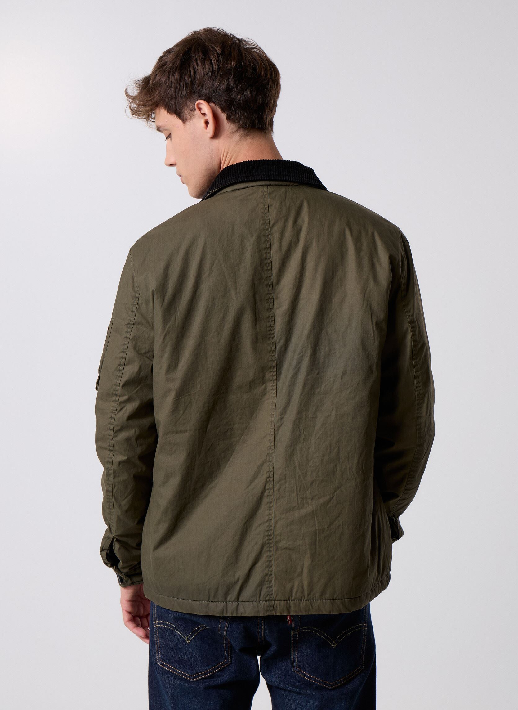 Bomberjacken Rosser Men herren grün Bombers Original Bomberjacken Rosser Men herren grün KAKI