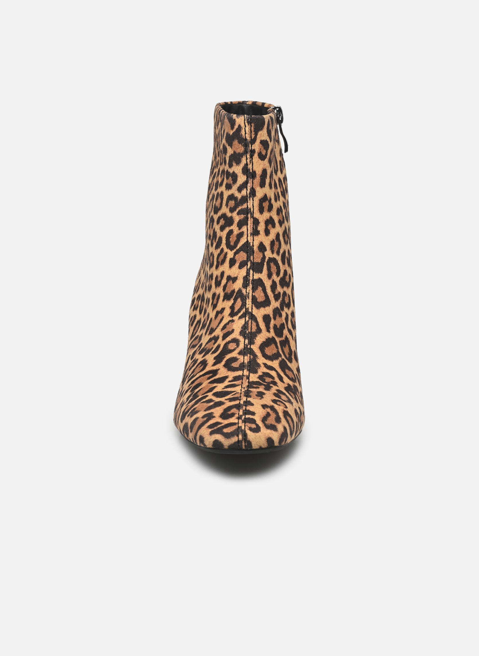Stiefeletten und Stiefel Fernie Zip damen braun Clarks Stiefeletten und Stiefel Fernie Zip damen braun LEOPARD LEATHER