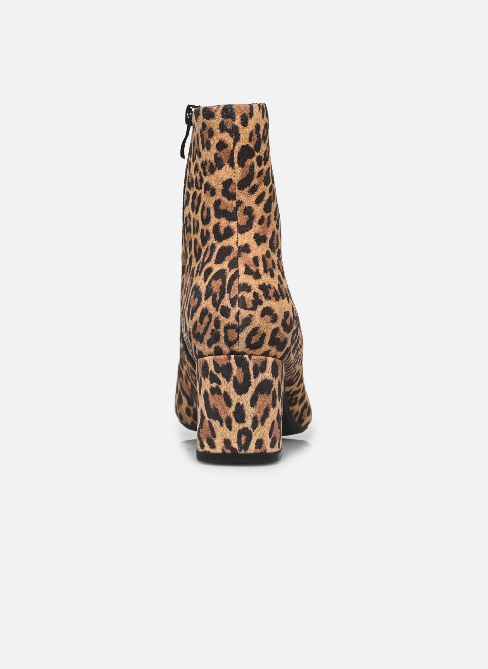 Stiefeletten und Stiefel Fernie Zip damen braun Clarks Stiefeletten und Stiefel Fernie Zip damen braun LEOPARD LEATHER