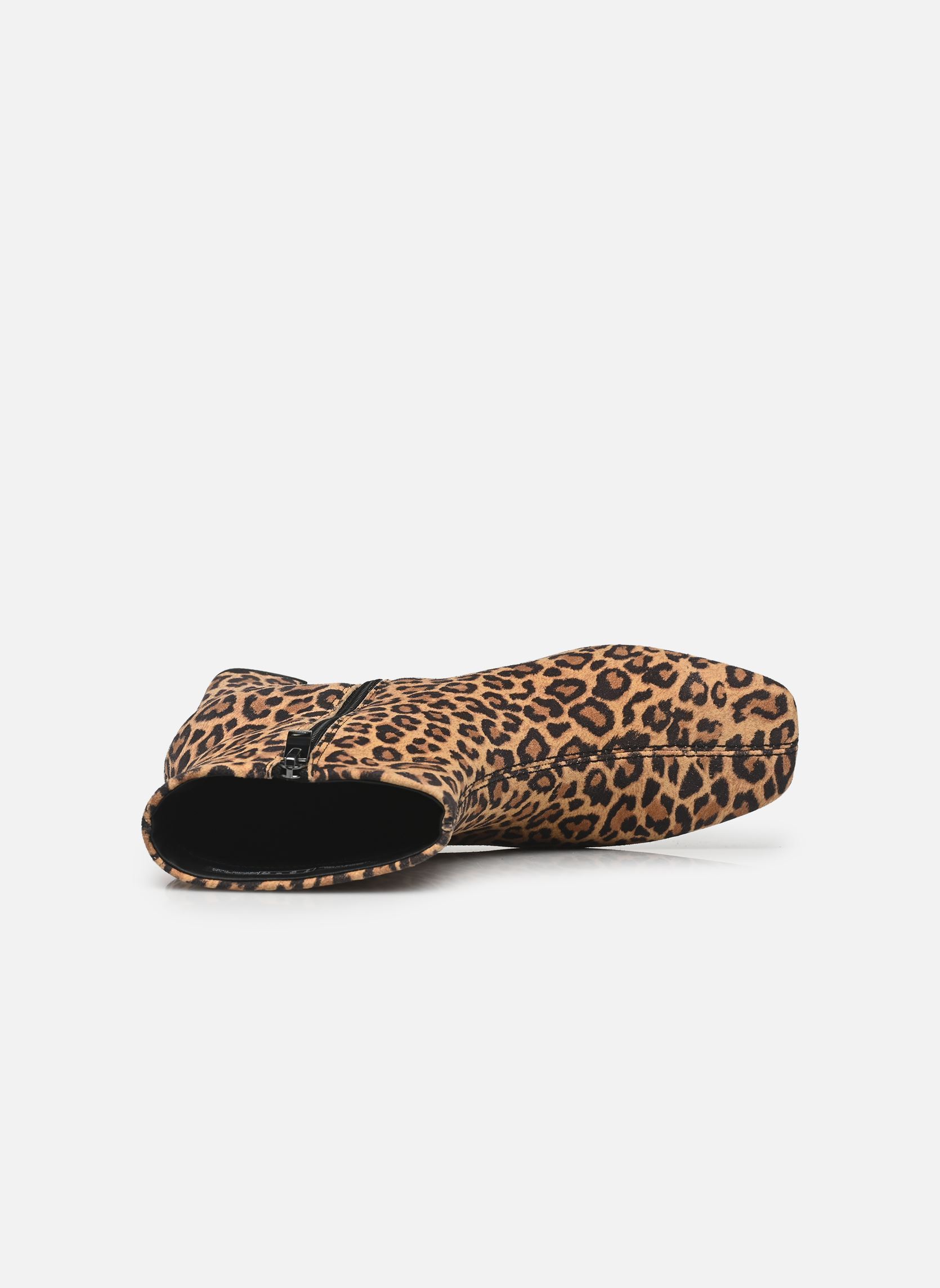 Stiefeletten und Stiefel Fernie Zip damen braun Clarks Stiefeletten und Stiefel Fernie Zip damen braun LEOPARD LEATHER
