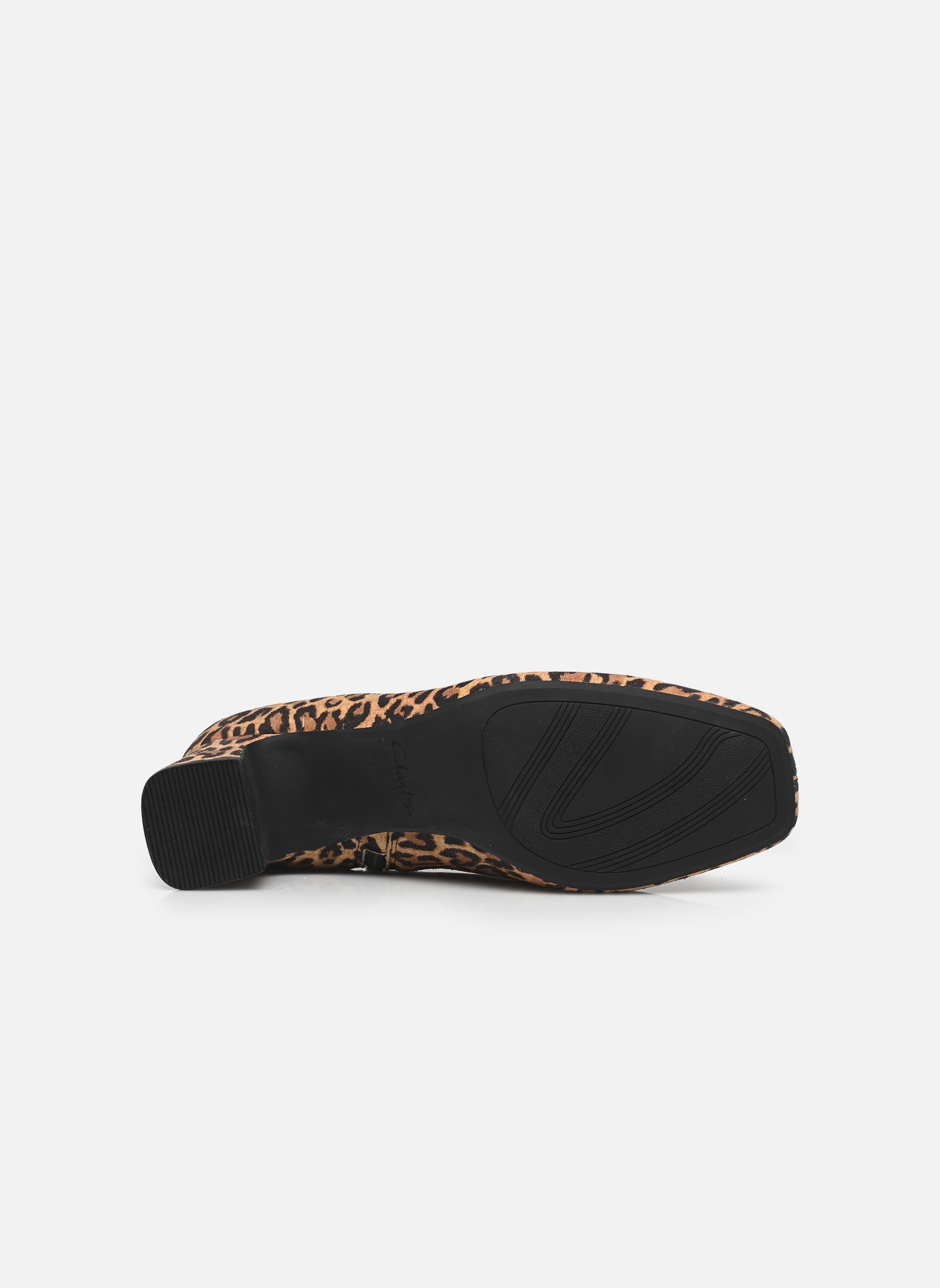 Stiefeletten und Stiefel Fernie Zip damen braun Clarks Stiefeletten und Stiefel Fernie Zip damen braun LEOPARD LEATHER