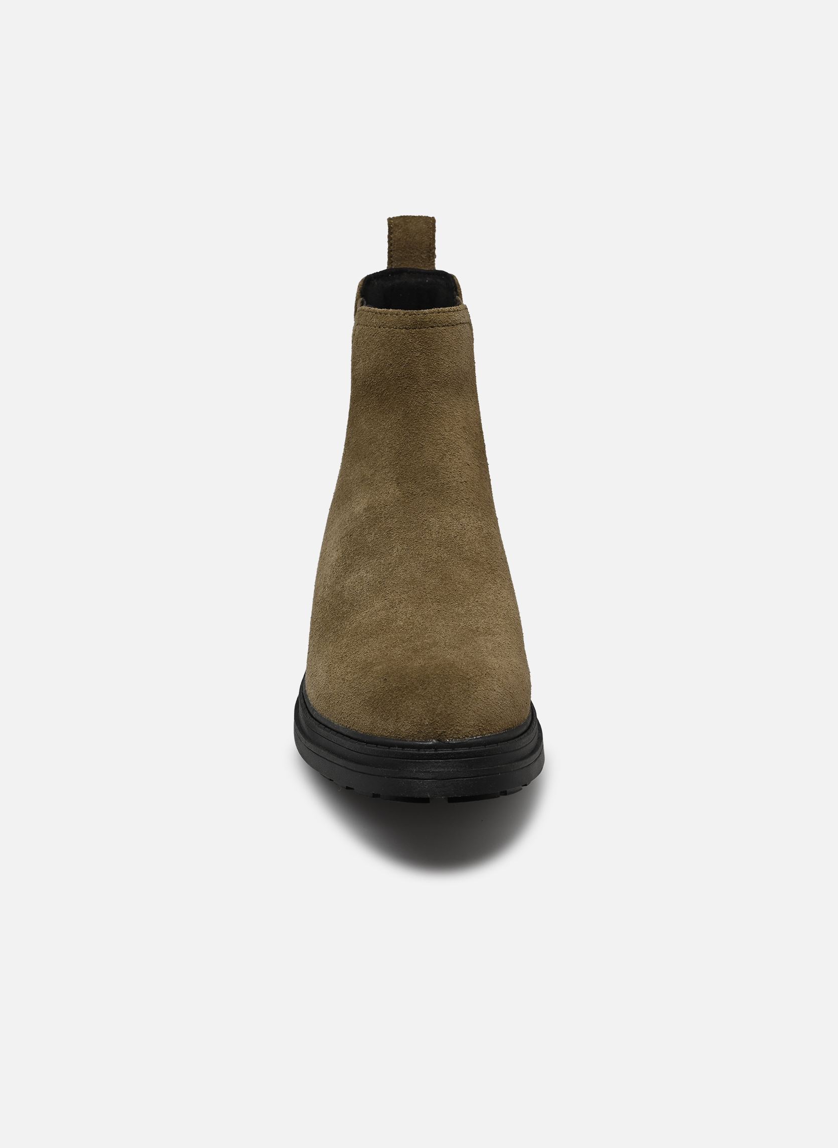 Niedrige Ankle Boots Orinoco3 Lane damen grün Clarks Niedrige Ankle Boots Orinoco3 Lane damen grün OLIVE SUEDE