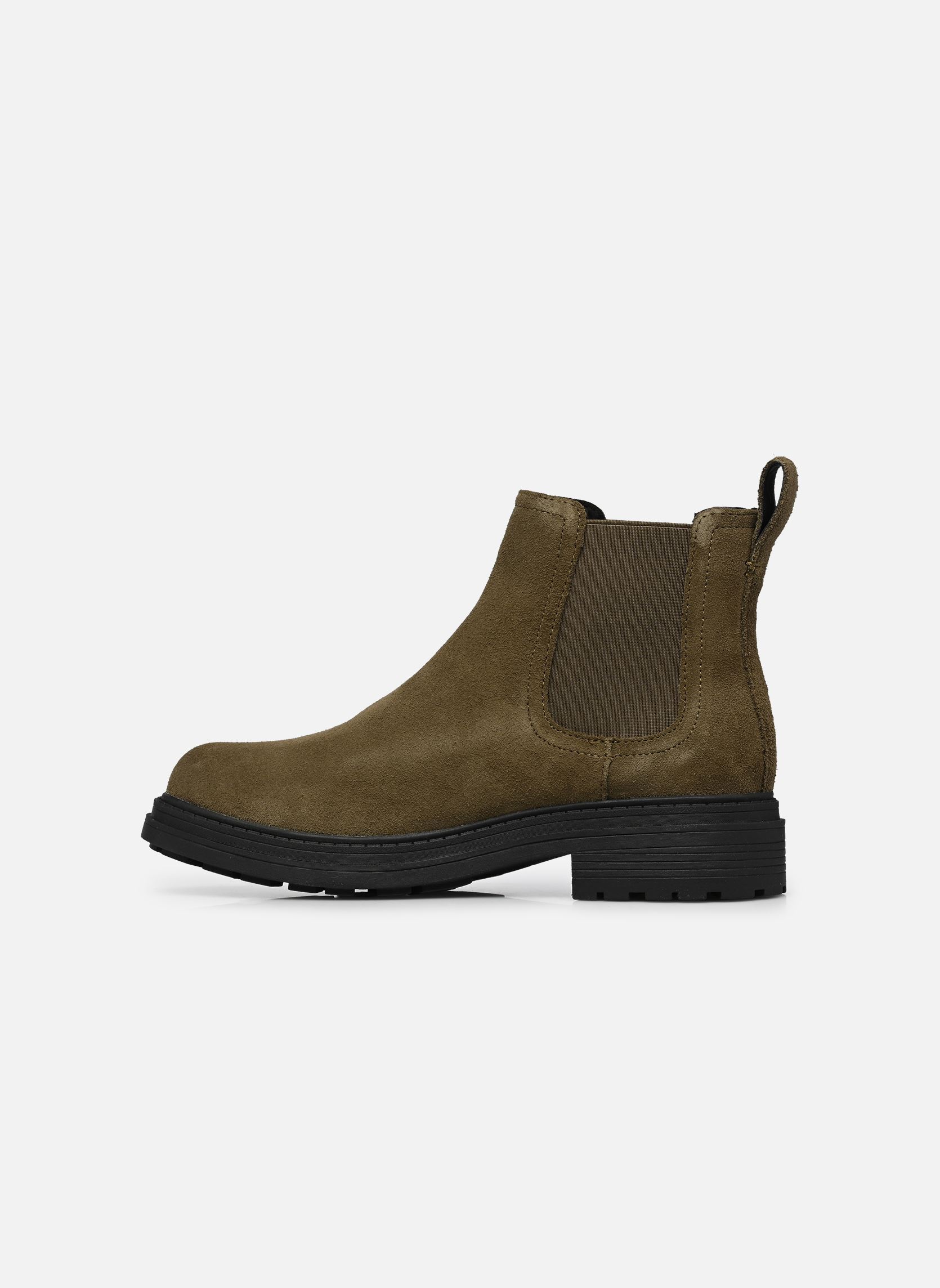 Niedrige Ankle Boots Orinoco3 Lane damen grün Clarks Niedrige Ankle Boots Orinoco3 Lane damen grün OLIVE SUEDE