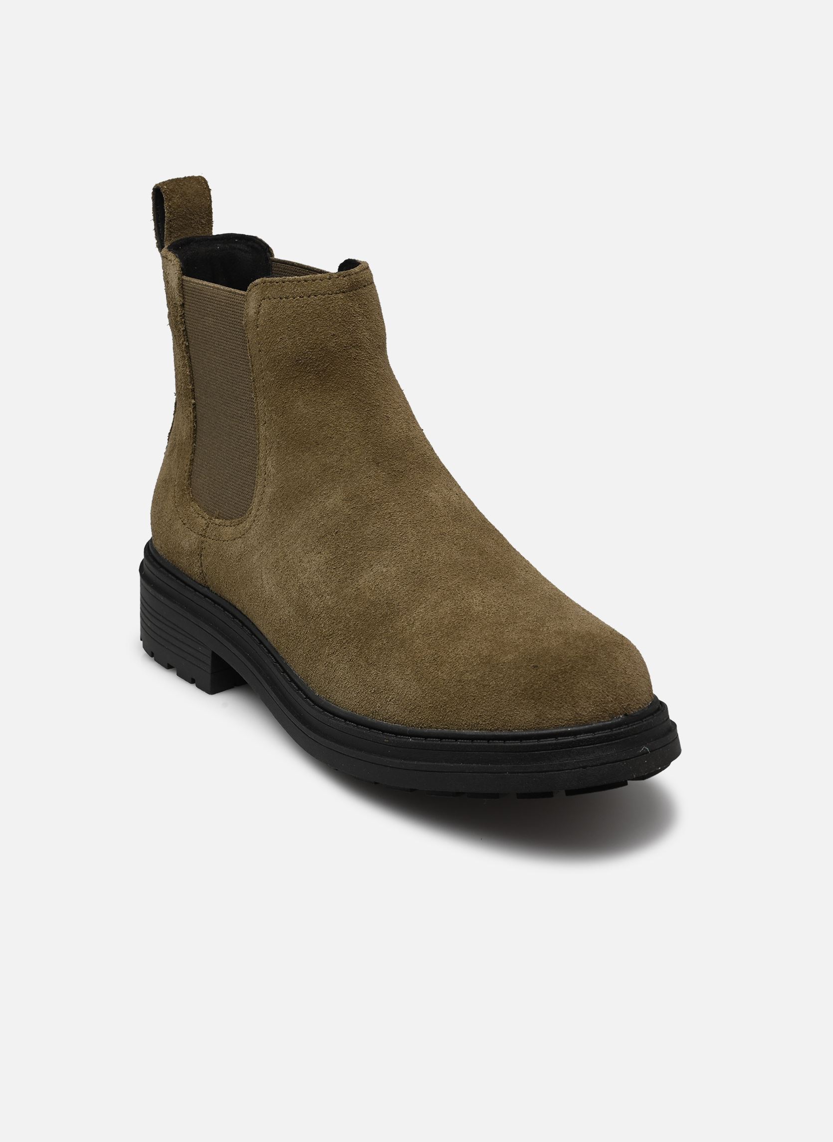 Niedrige Ankle Boots Orinoco3 Lane damen grün Clarks Niedrige Ankle Boots Orinoco3 Lane damen grün OLIVE SUEDE