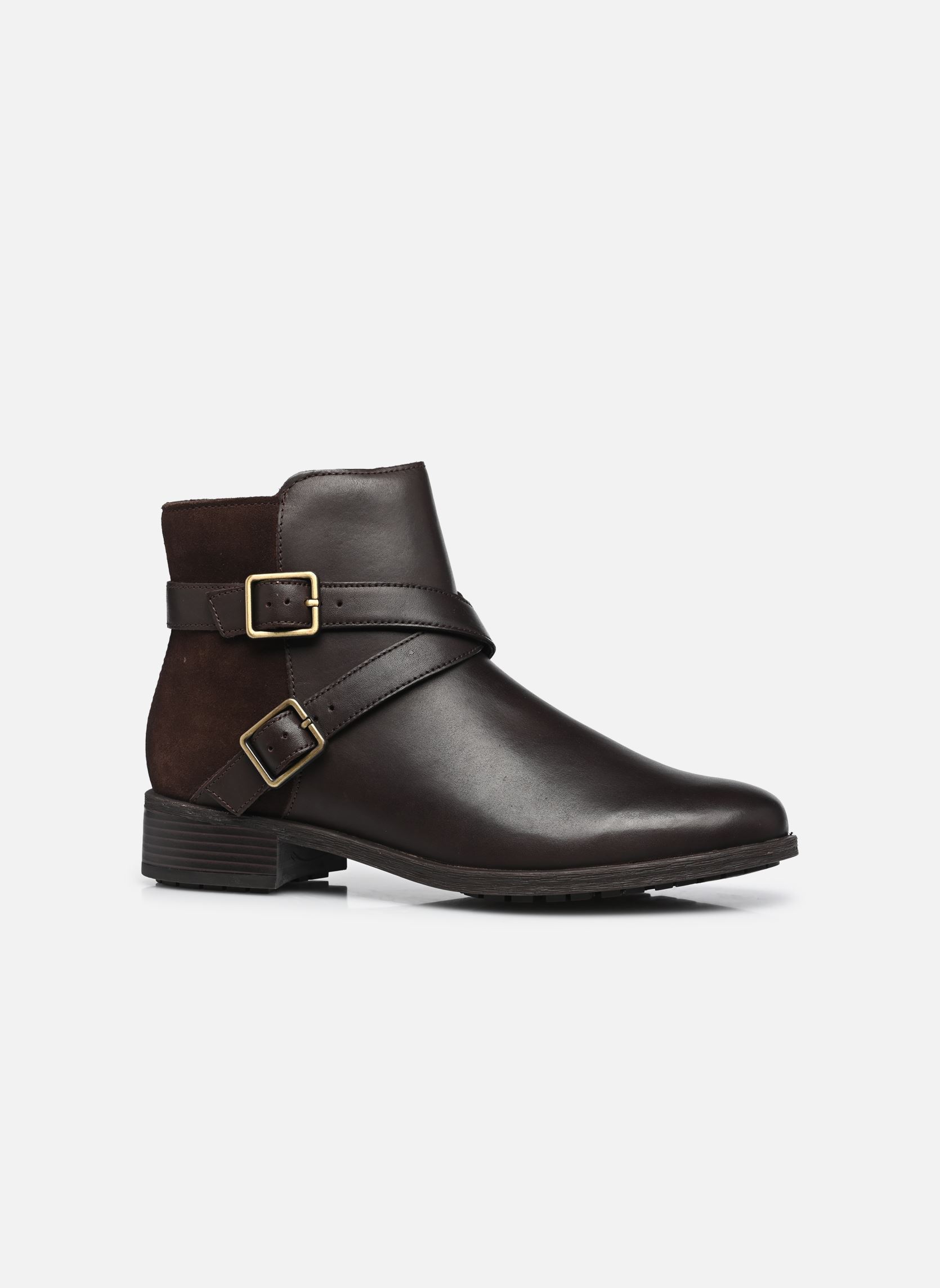 Bottines et boots Havisham Bay femme marron Clarks Bottines et boots Havisham Bay femme marron BROWN LEATHER