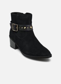 Bottines et boots Morzine Buckle femme noir