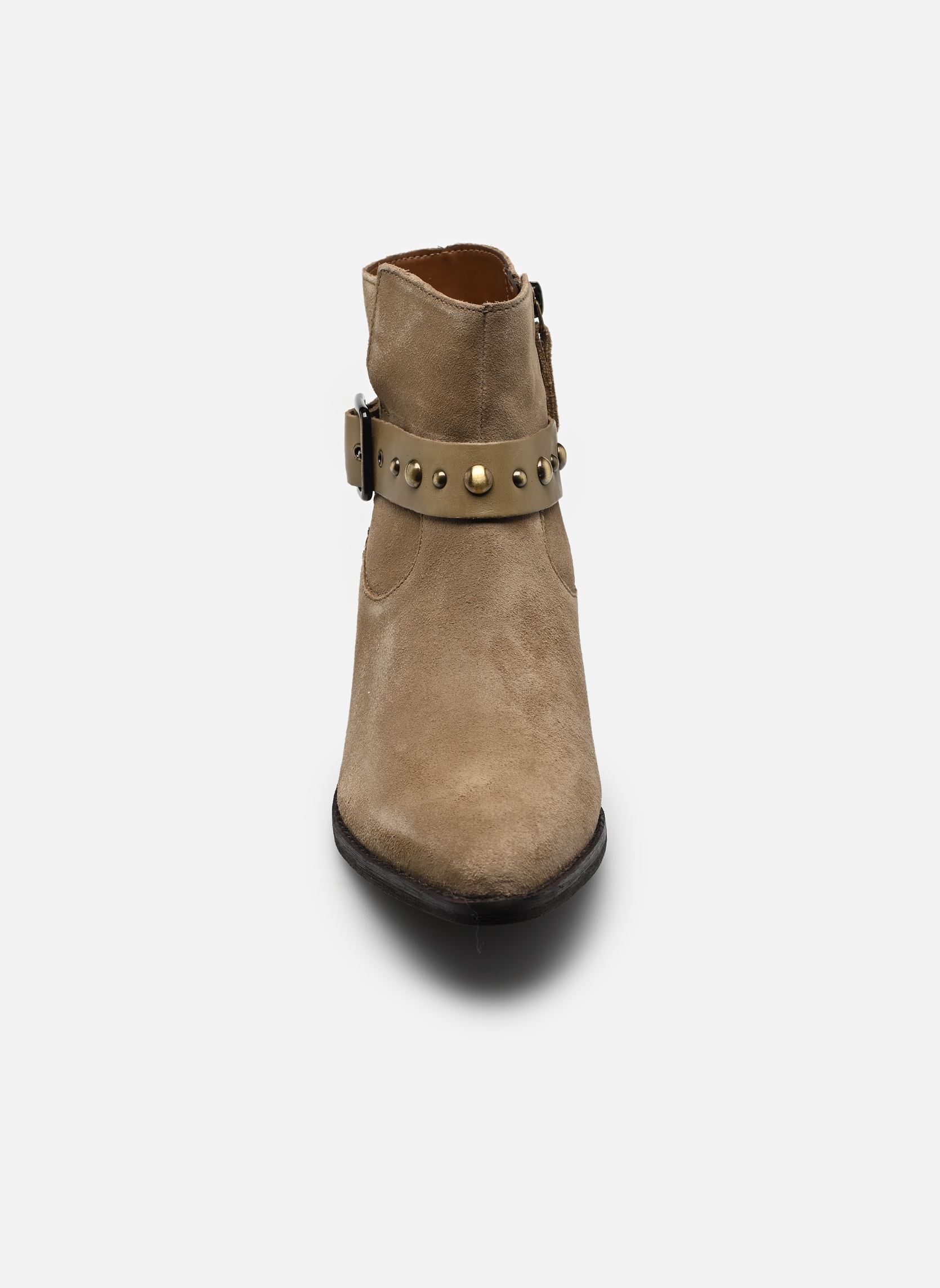 Stiefeletten und Stiefel Morzine Buckle damen braun Clarks Stiefeletten und Stiefel Morzine Buckle damen braun DARK SAND SUEDE