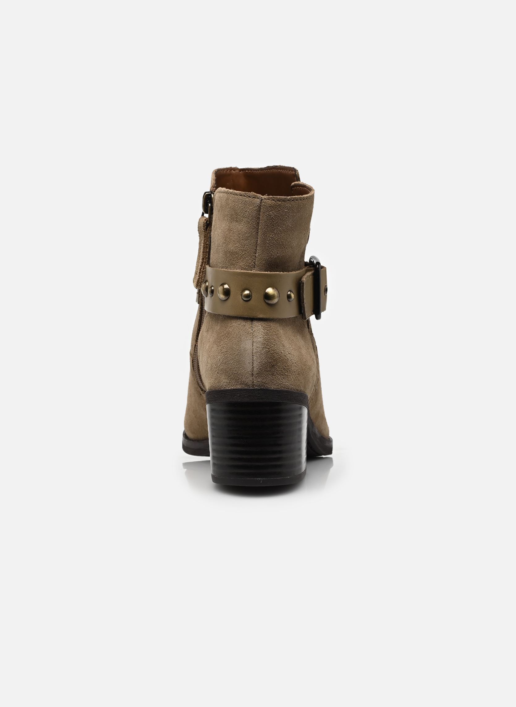 Stiefeletten und Stiefel Morzine Buckle damen braun Clarks Stiefeletten und Stiefel Morzine Buckle damen braun DARK SAND SUEDE