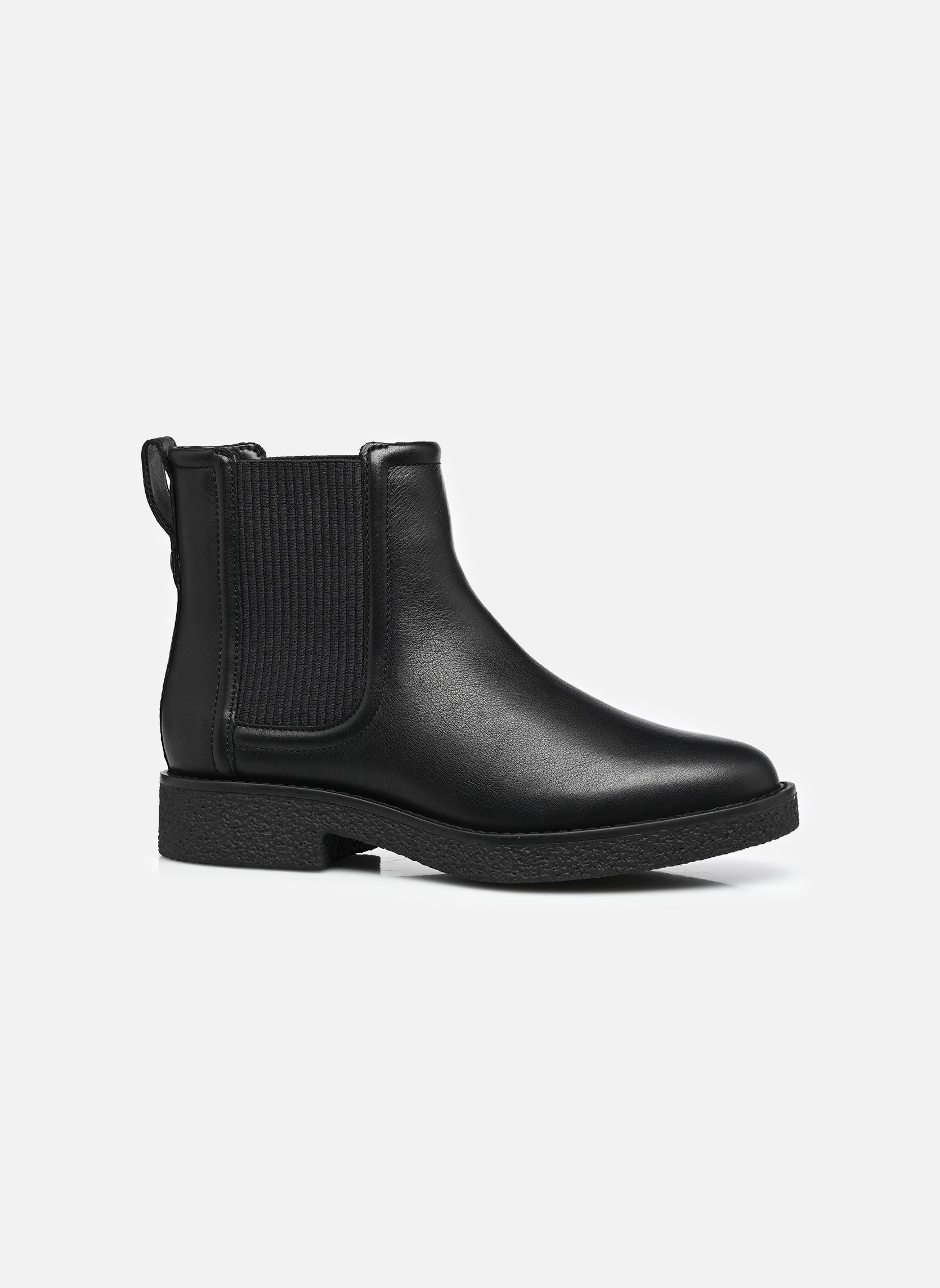 Bottines à lacets Nella Top femme noir Clarks Bottines à lacets Nella Top femme noir BLACK LEATHER