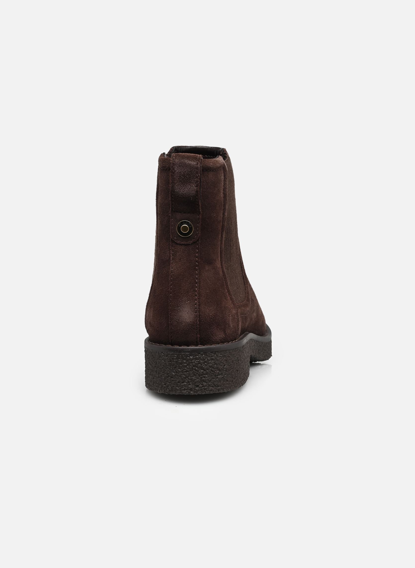 Bottines à lacets Nella Top femme marron Clarks Bottines à lacets Nella Top femme marron DARK BROWN SUEDE