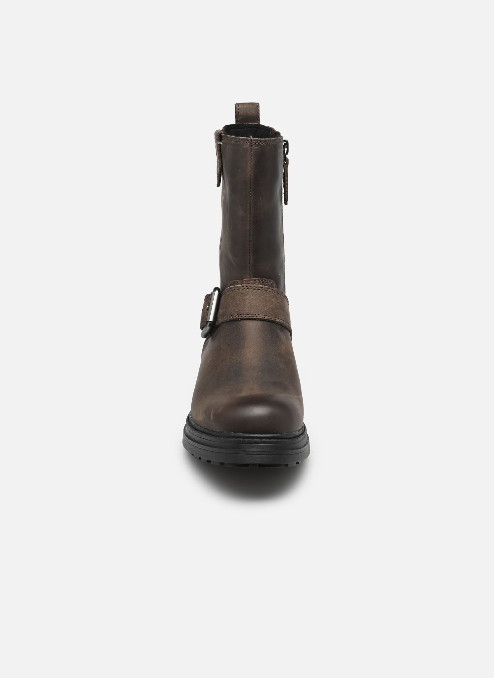 Bottines motardes Orinoco3 Bay femme gris Clarks Bottines motardes Orinoco3 Bay femme gris DARK GREY LEA