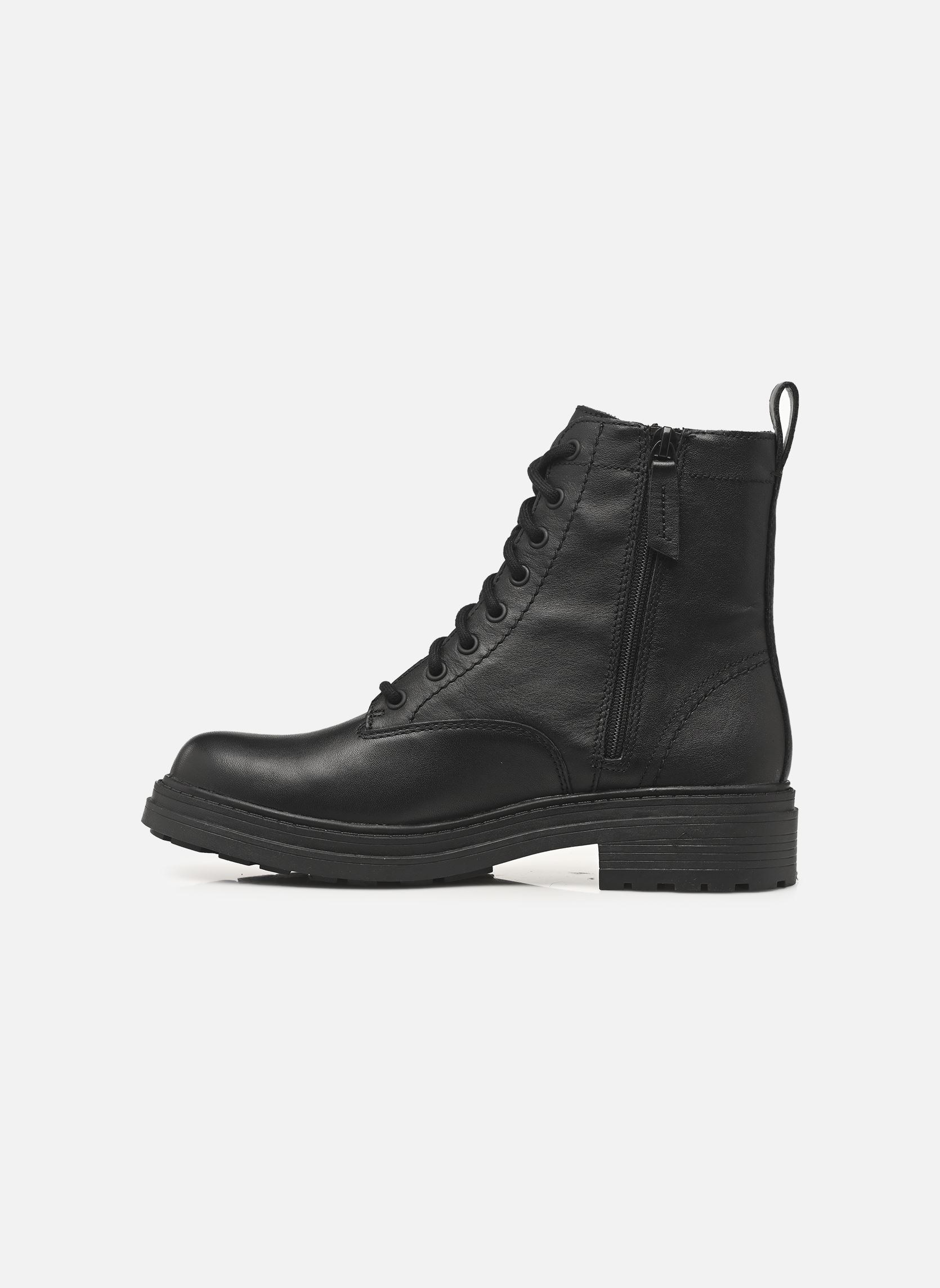 Bottines à lacets Orinoco3 Style femme noir Clarks Bottines à lacets Orinoco3 Style femme noir BLACK LEATHER