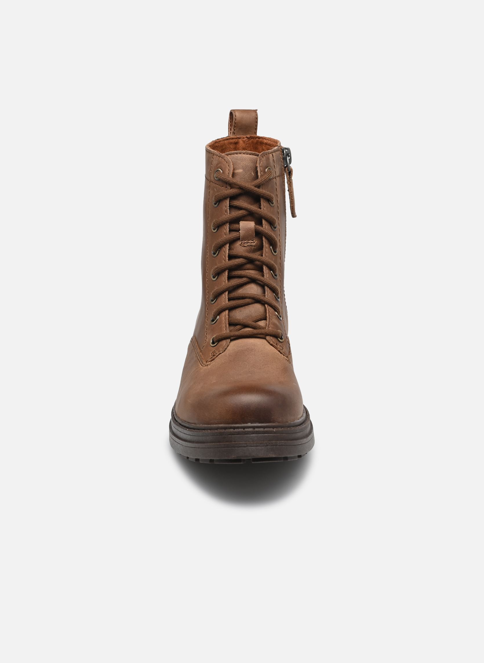 Stivaletti con lacci Orinoco3 Style donna marrone Clarks Stivaletti con lacci Orinoco3 Style donna marrone WALNUT LEATHER
