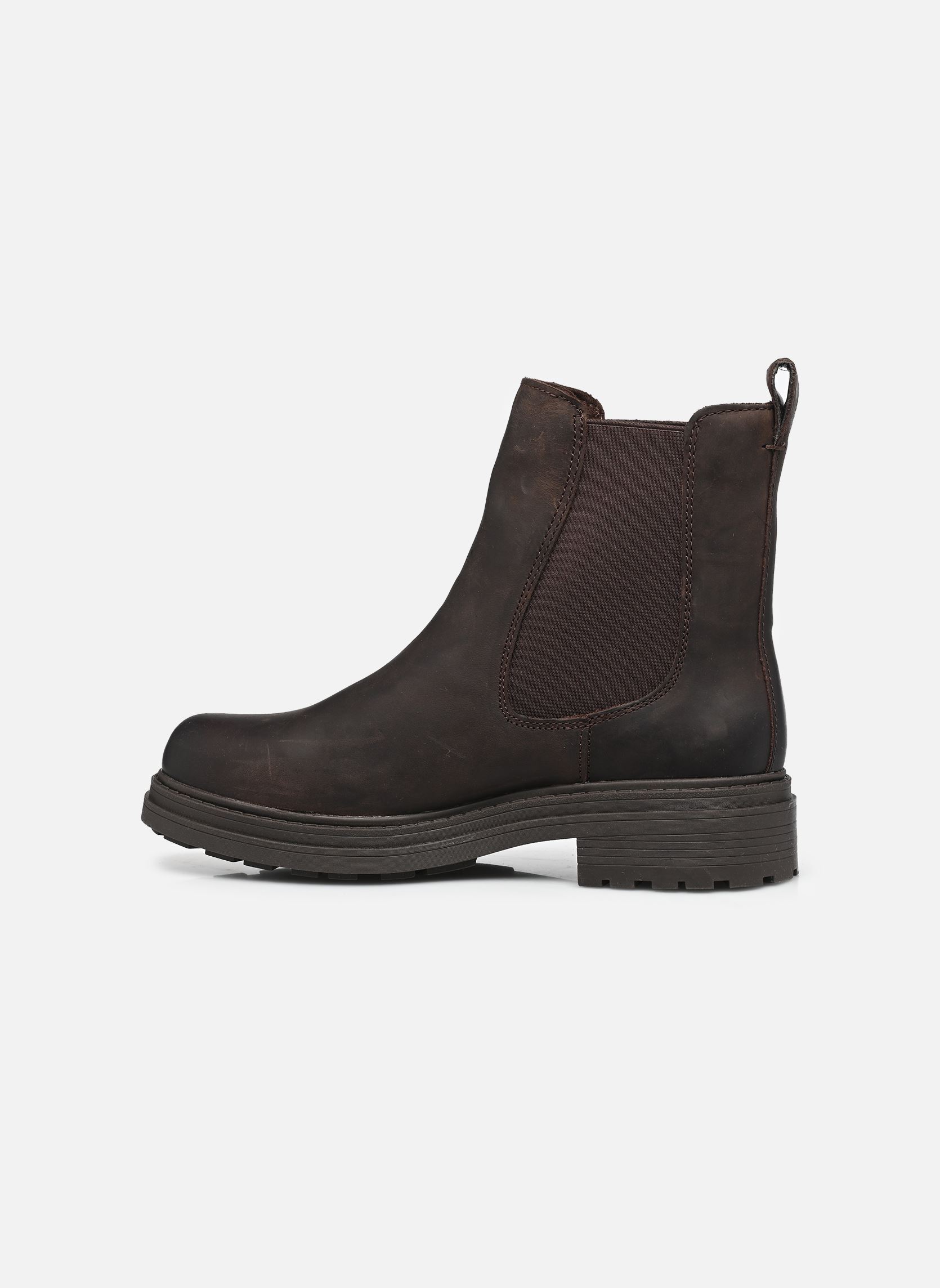 Bottines et boots Orinoco3 Top femme marron Clarks Bottines et boots Orinoco3 Top femme marron DARK BROWN LEA