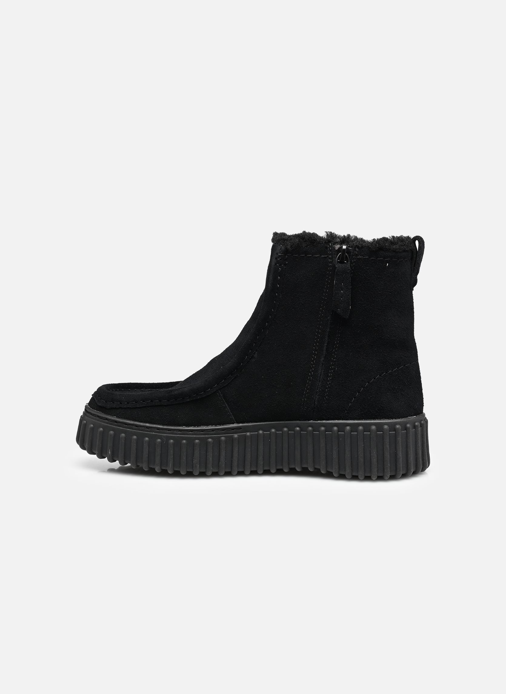 Bottines fourrées Torhill Cozy femme noir Clarks Bottines fourrées Torhill Cozy femme noir BLACK WLINED SDE