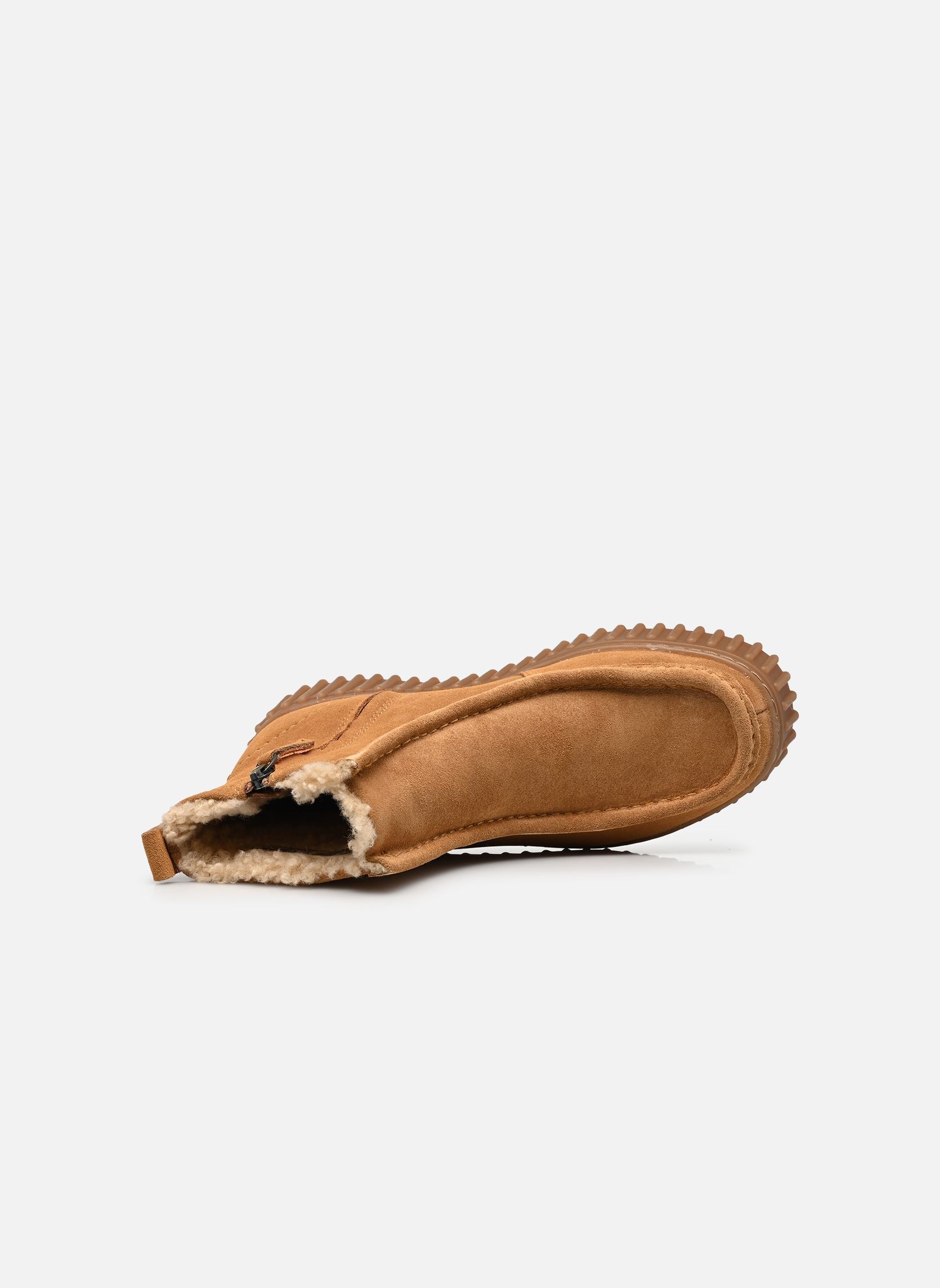 Bottines fourrées Torhill Cozy femme beige Clarks Bottines fourrées Torhill Cozy femme beige LIGHT TAN WLINED