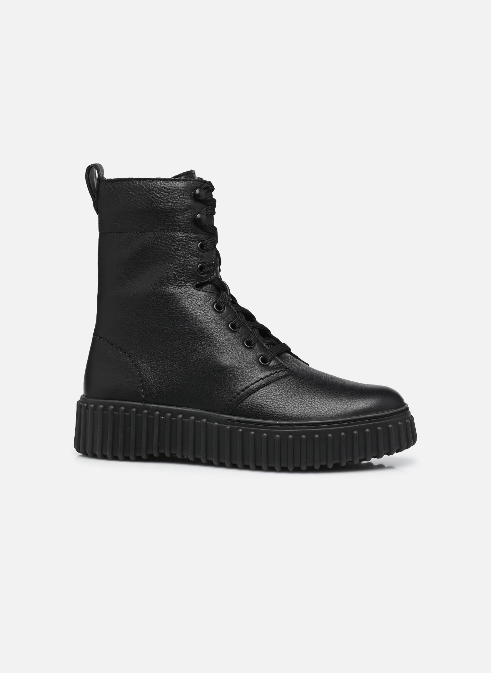 Bottines à lacets Torhill Style femme noir Clarks Bottines à lacets Torhill Style femme noir BLACK LEATHER