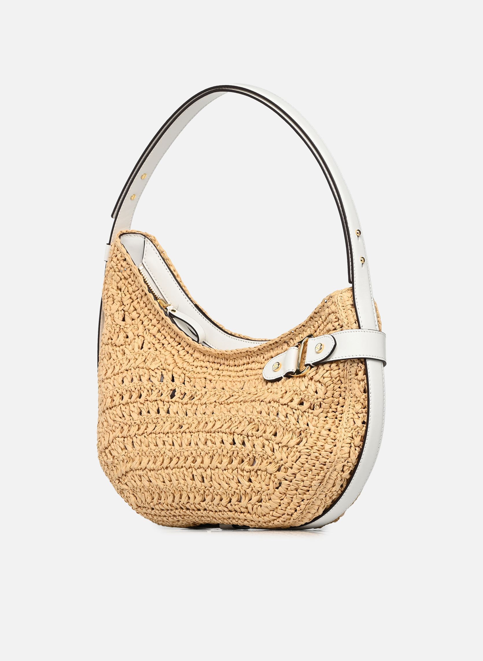 Umhängetaschen Tasha Lg Sh-Shoulder Bag-Large damen beige Lauren Ralph Lauren Umhängetaschen Tasha Lg Sh-Shoulder Bag-Large damen beige NATURAL/WHITE