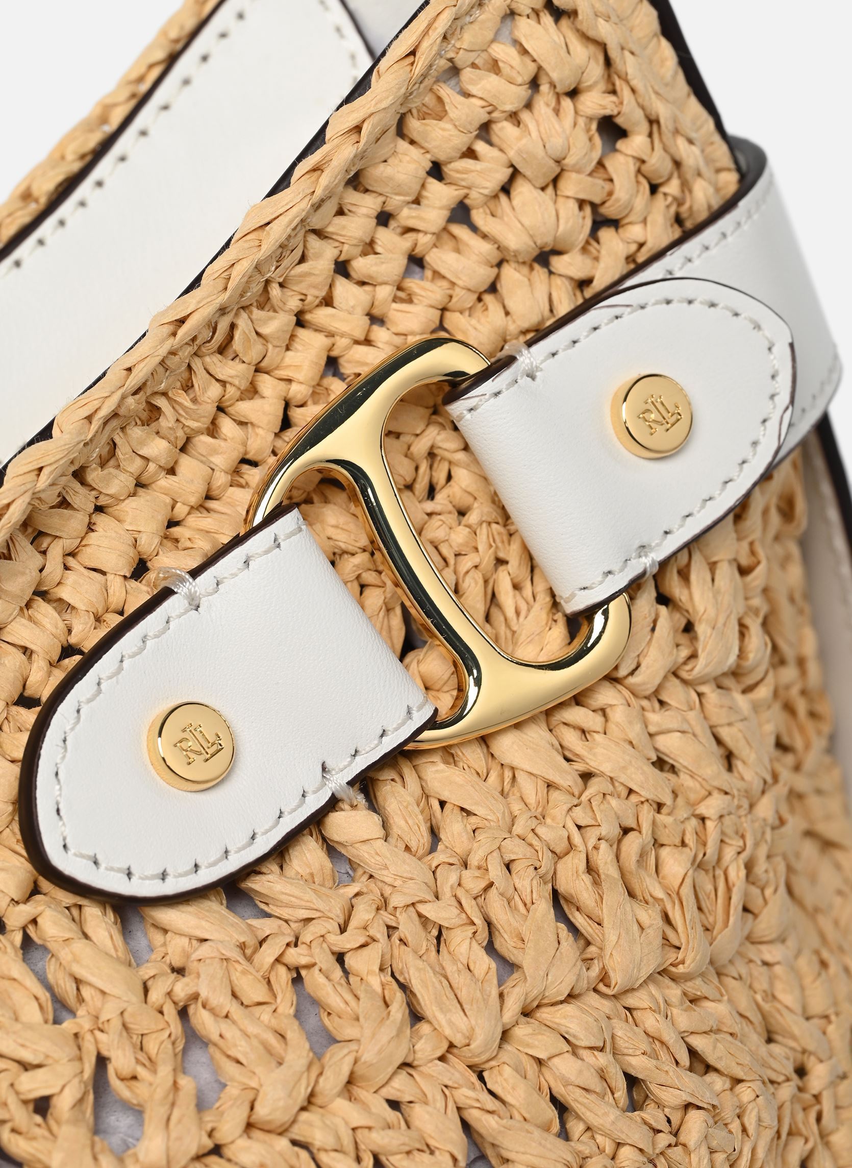 Umhängetaschen Tasha Lg Sh-Shoulder Bag-Large damen beige Lauren Ralph Lauren Umhängetaschen Tasha Lg Sh-Shoulder Bag-Large damen beige NATURAL/WHITE