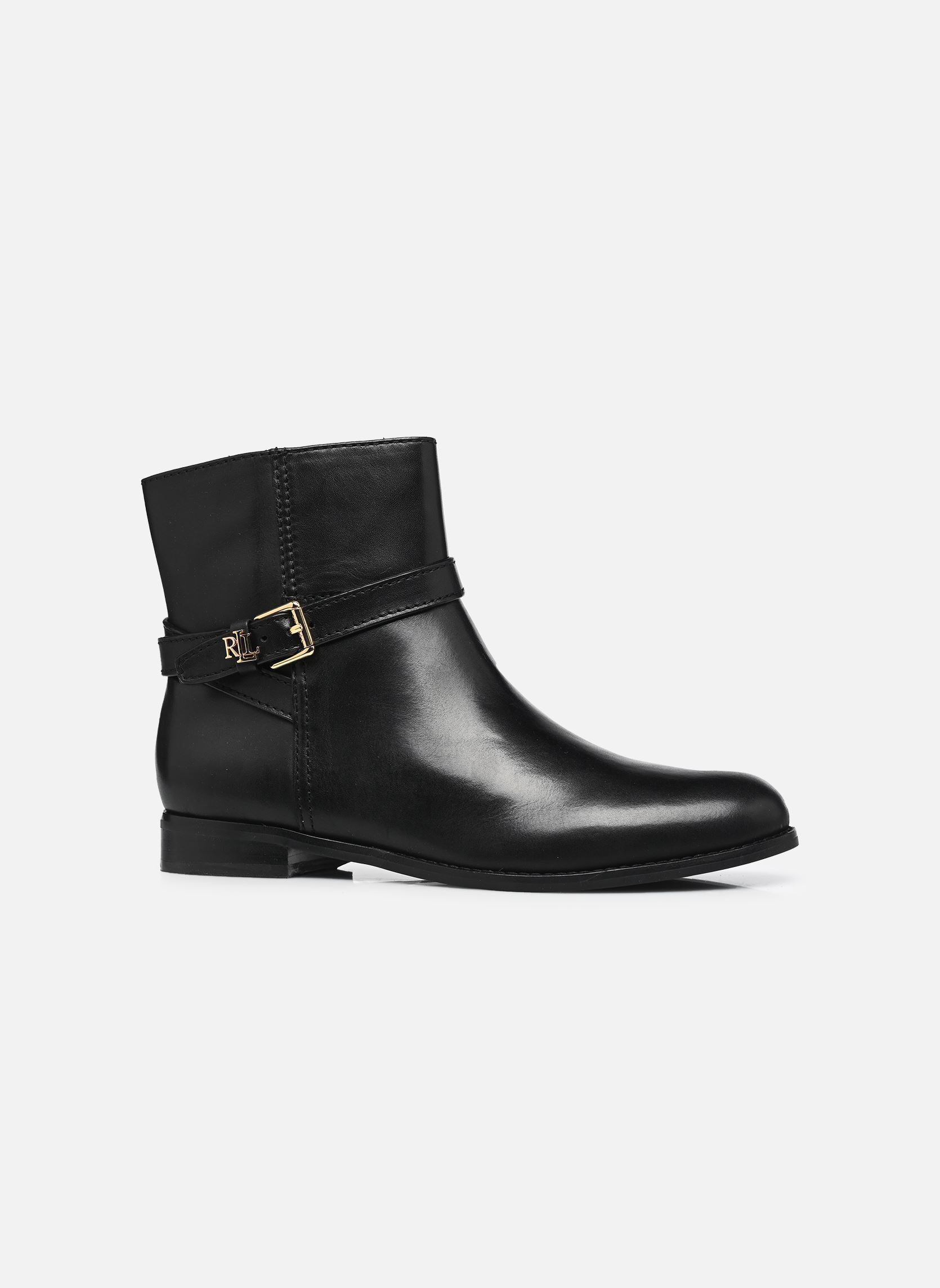 Enkellaarzen en boots Brooke Bt 2-Boots-Bootie dames zwart Lauren Ralph Lauren Enkellaarzen en boots Brooke Bt 2-Boots-Bootie dames zwart BLACK