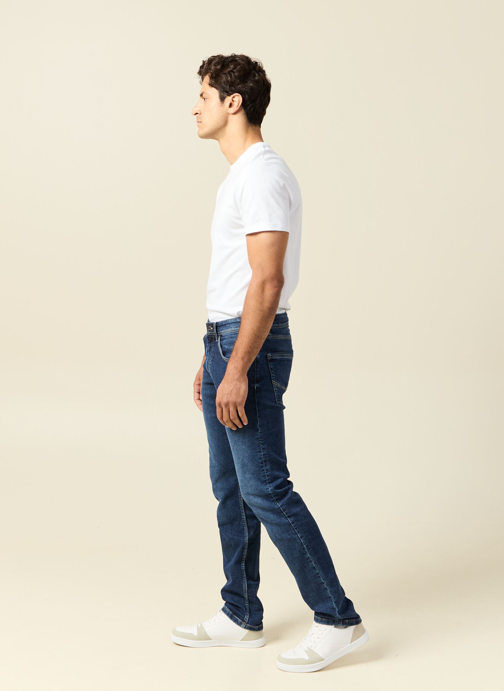 Jeans droit SOCHI-SPORT homme bleu Bonobo Jeans droit SOCHI-SPORT homme bleu DENIM BRUT