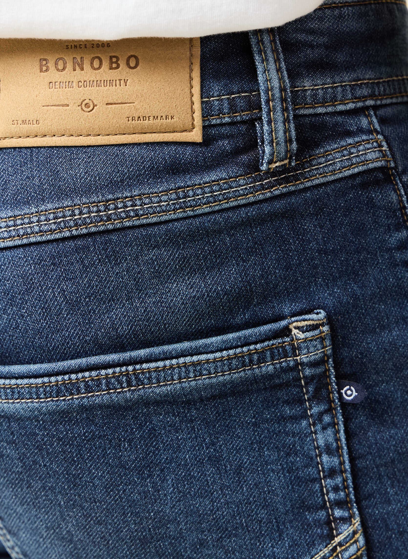 Jeans droit SOCHI-SPORT homme bleu Bonobo Jeans droit SOCHI-SPORT homme bleu DENIM BRUT