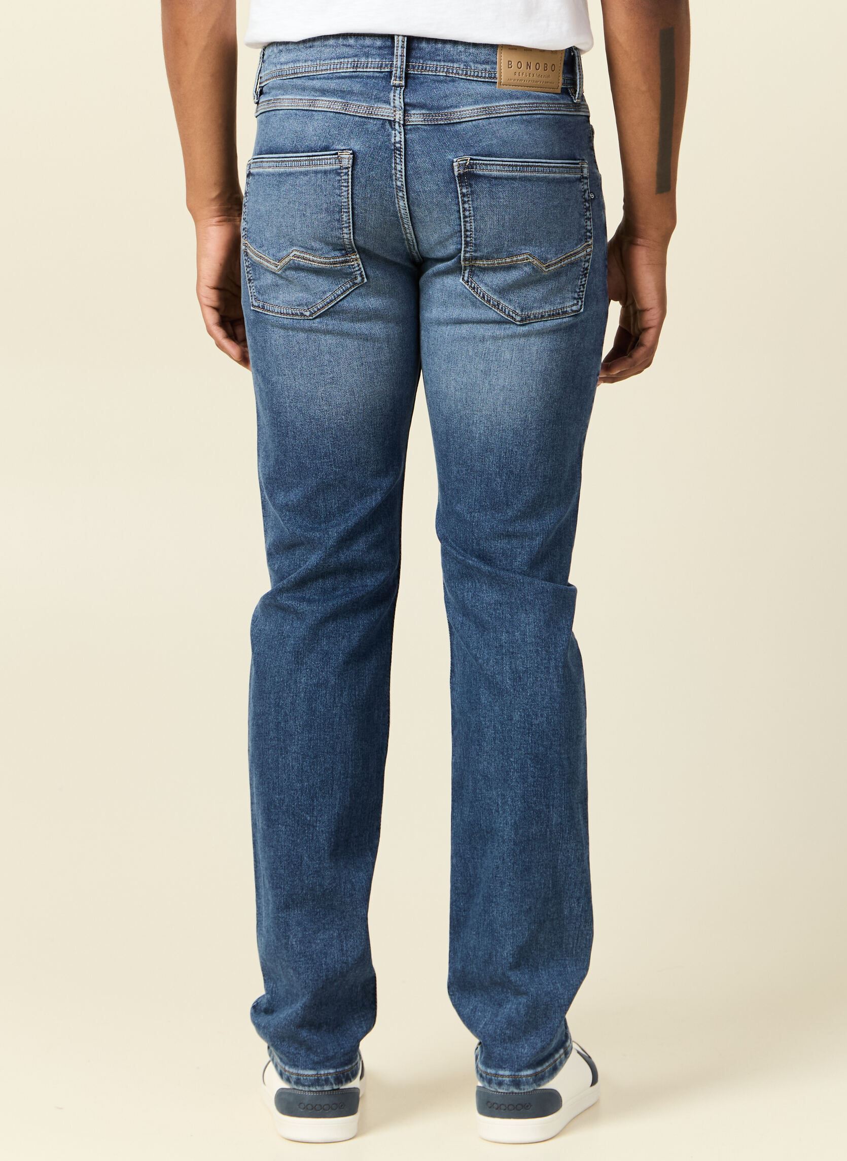 Jeans diritti SOCHI-SPORT uomo blu Bonobo Jeans diritti SOCHI-SPORT uomo blu DENIM STONE