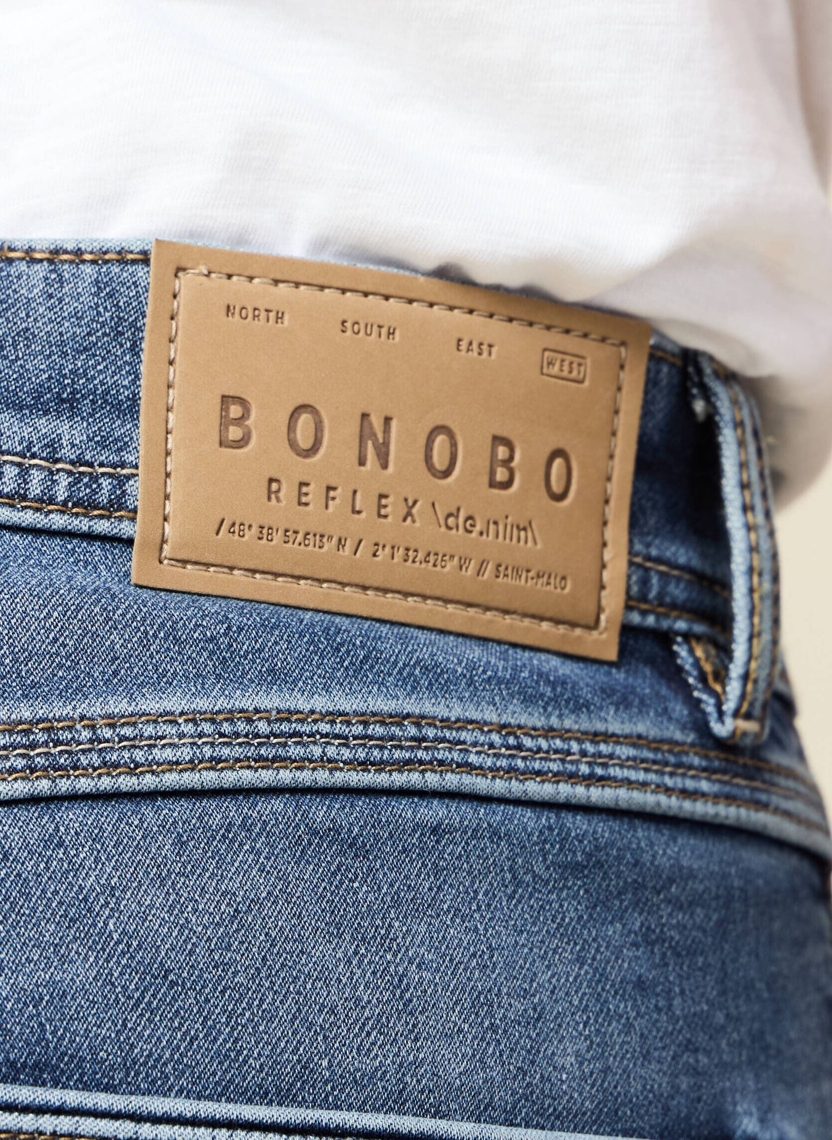 Jeans diritti SOCHI-SPORT uomo blu Bonobo Jeans diritti SOCHI-SPORT uomo blu DENIM STONE
