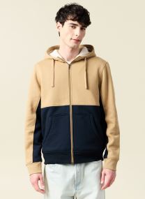Sweaters met rits SHERBLOCK2H heren blauw Bonobo Sweaters met rits SHERBLOCK2H heren blauw SKY CAPTAIN