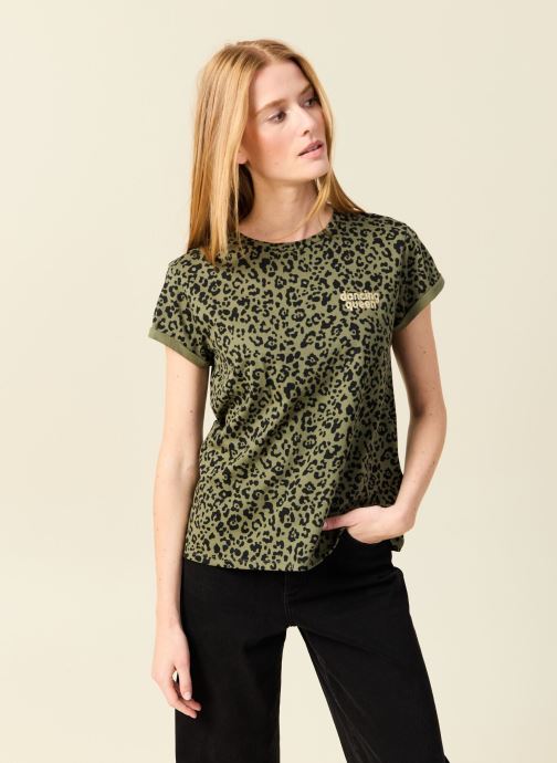 Bonobo Tee-shirts manches courtes LEOCOUF femme vert