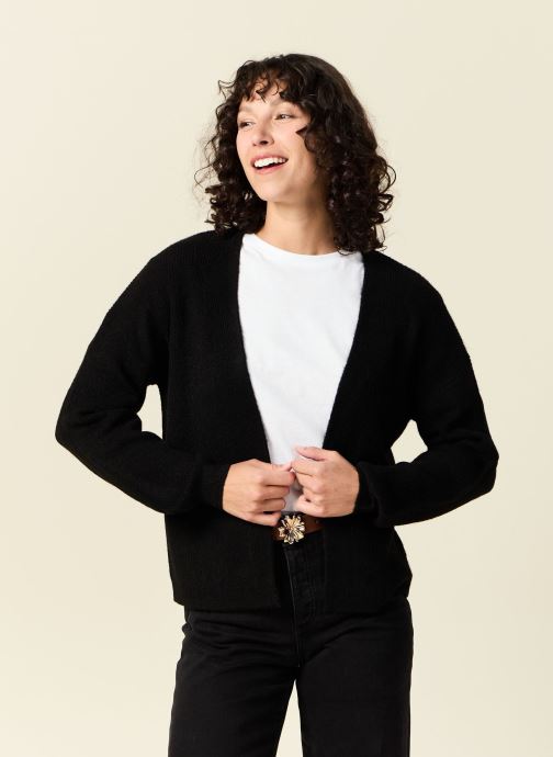 Bonobo Strickjacken und Westen KRITCAFILF damen schwarz