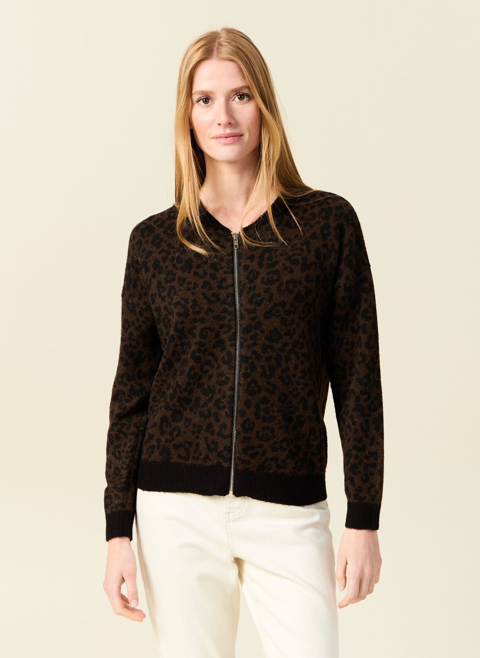 Gilet TEDYLEOF donna marrone Bonobo Gilet TEDYLEOF donna marrone ANI-BIGLEO-BR