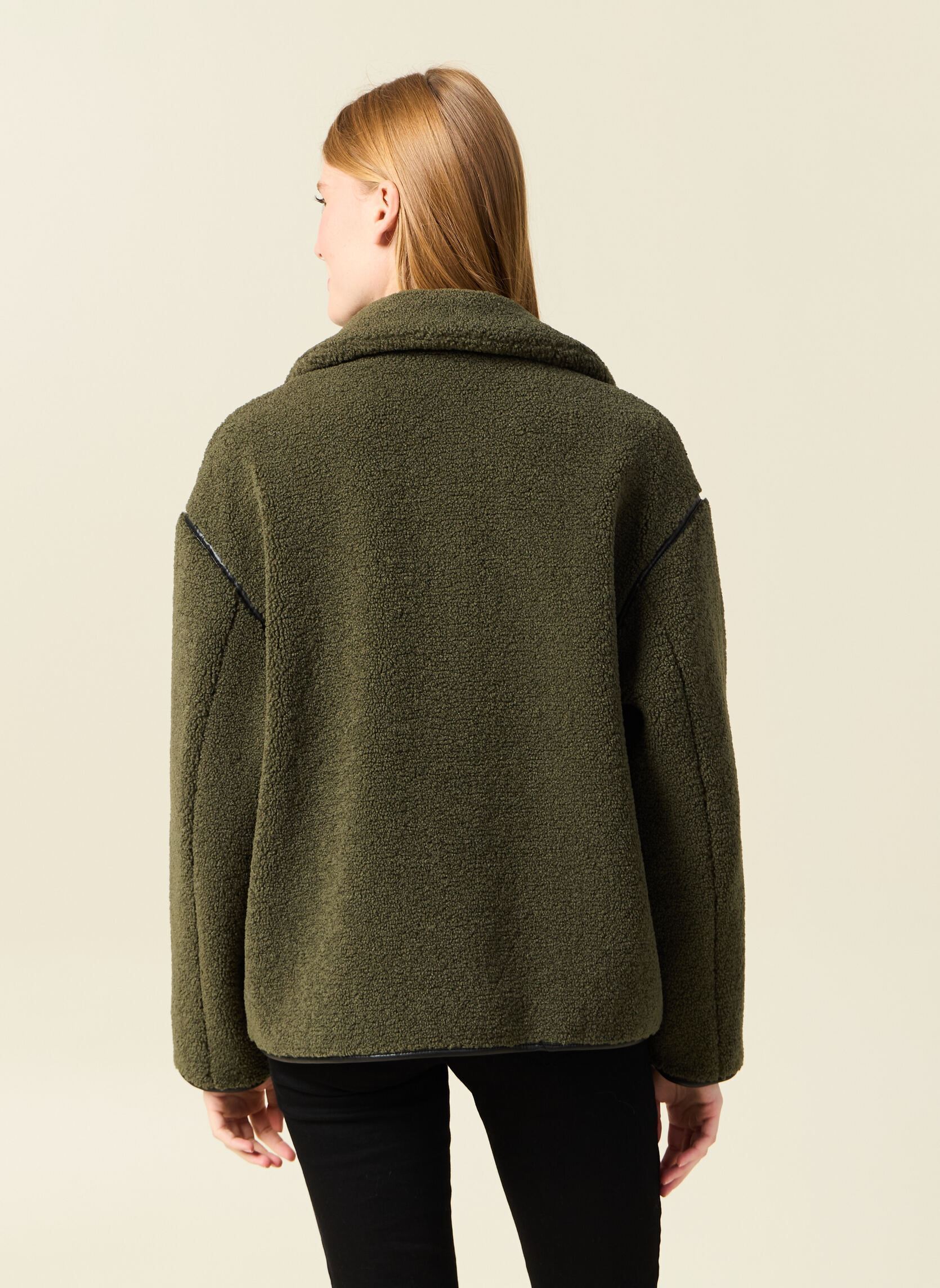 Manteaux CAMILLEF femme vert Bonobo Manteaux CAMILLEF femme vert OLIVE NIGHT