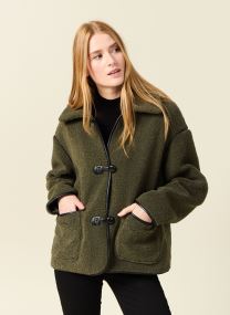 Manteaux CAMILLEF femme vert Bonobo Manteaux CAMILLEF femme vert OLIVE NIGHT
