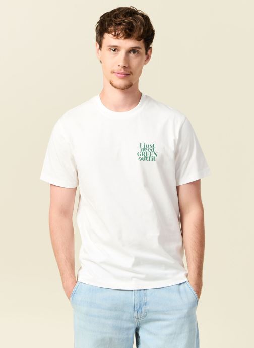 Bonobo T-shirts met korte mouwen TEEPREPPY2H heren wit