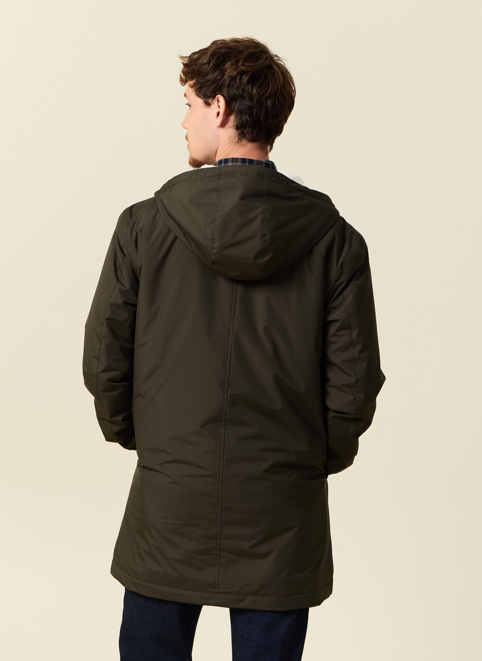 Winterjas PARKWIND2H heren groen Bonobo Winterjas PARKWIND2H heren groen PEAT