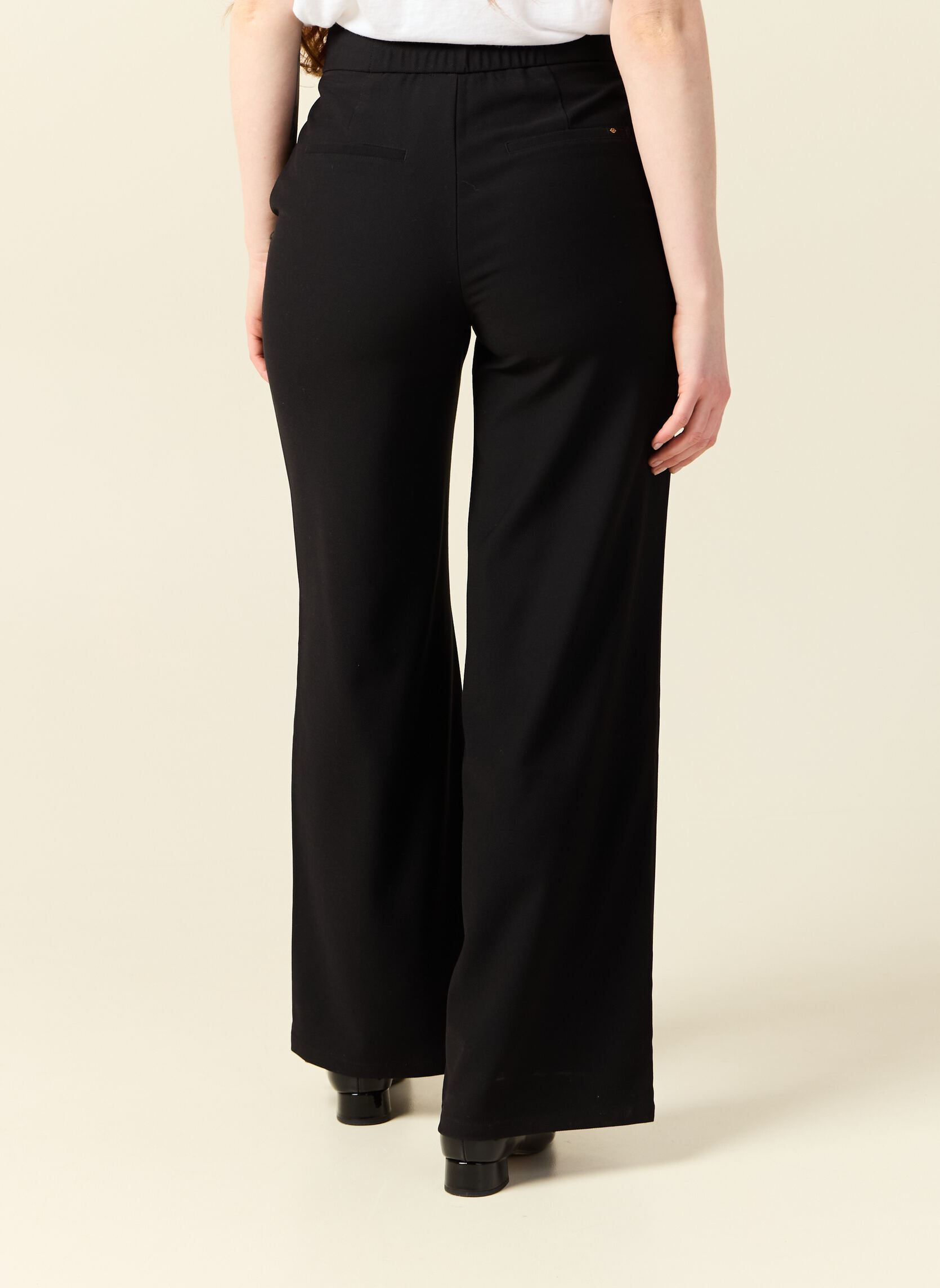 Pantaloni larghi LARGECITY#F donna nero Bonobo Pantaloni larghi LARGECITY#F donna nero BLACK BEAUTY